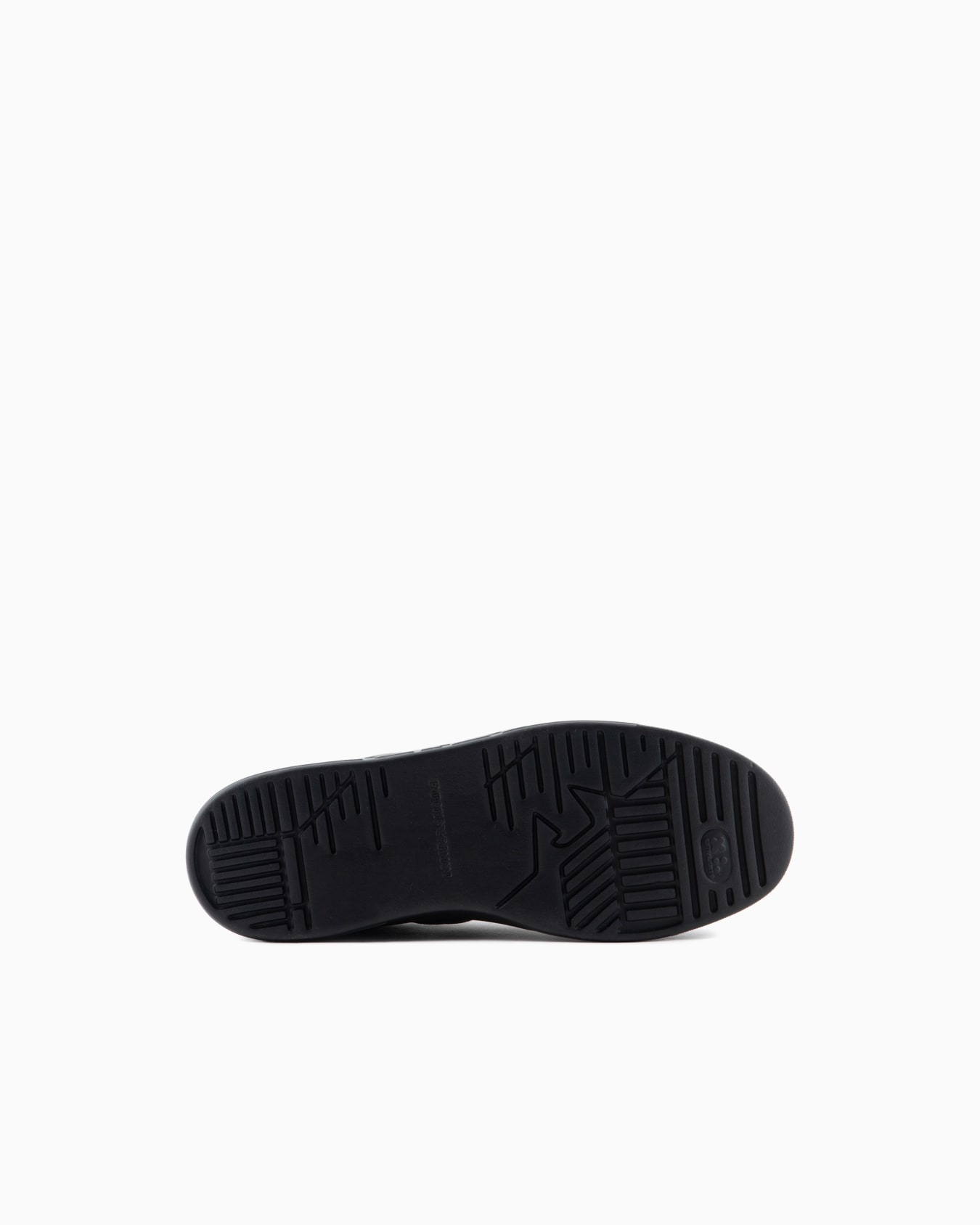 Leather sneakers with logo detail Slide 5