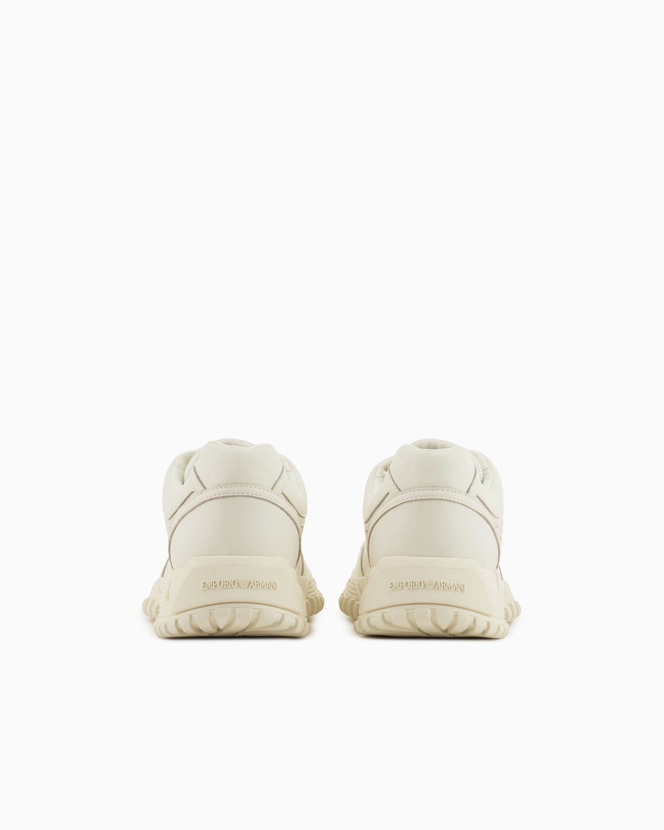 Matching mesh and leather sneakers Slide 3