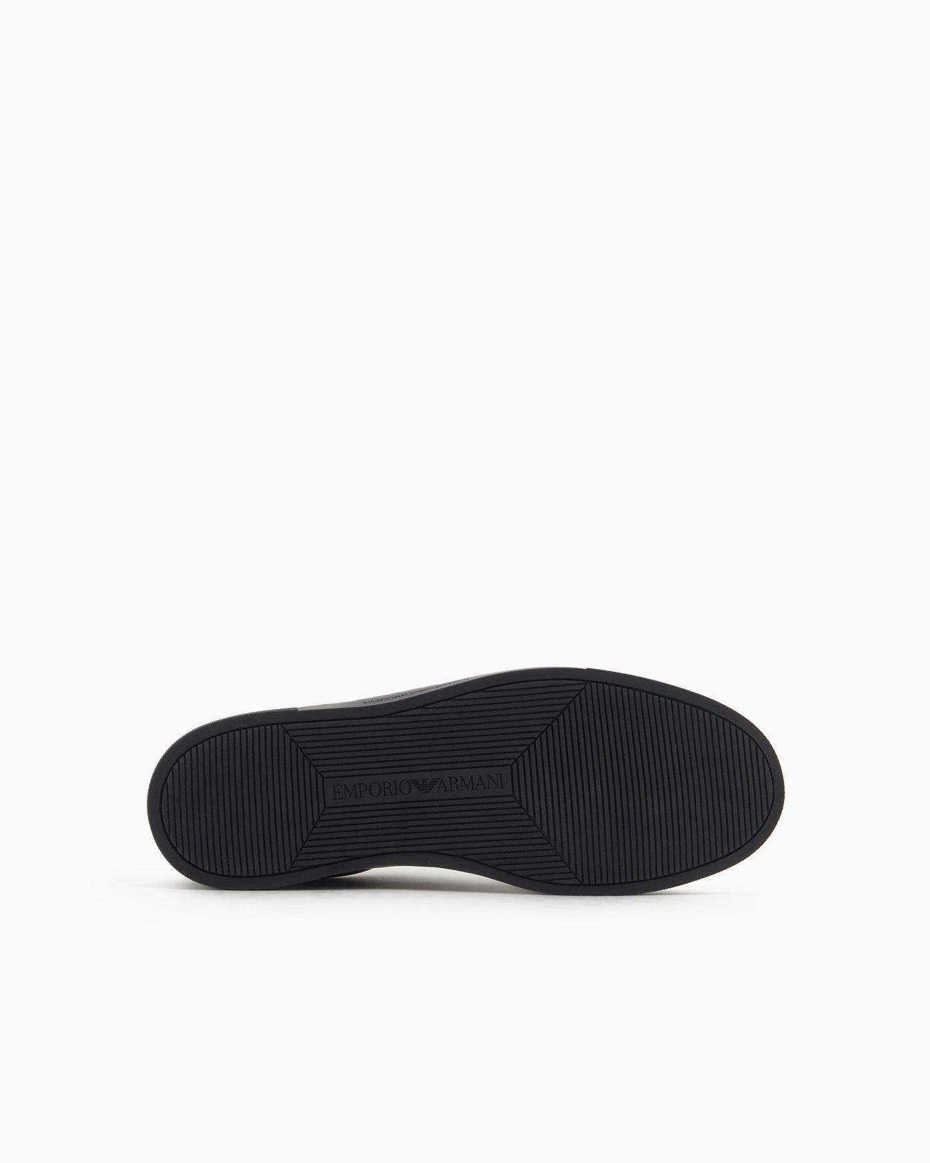 Soft leather sneakers with eagle print Slide 5