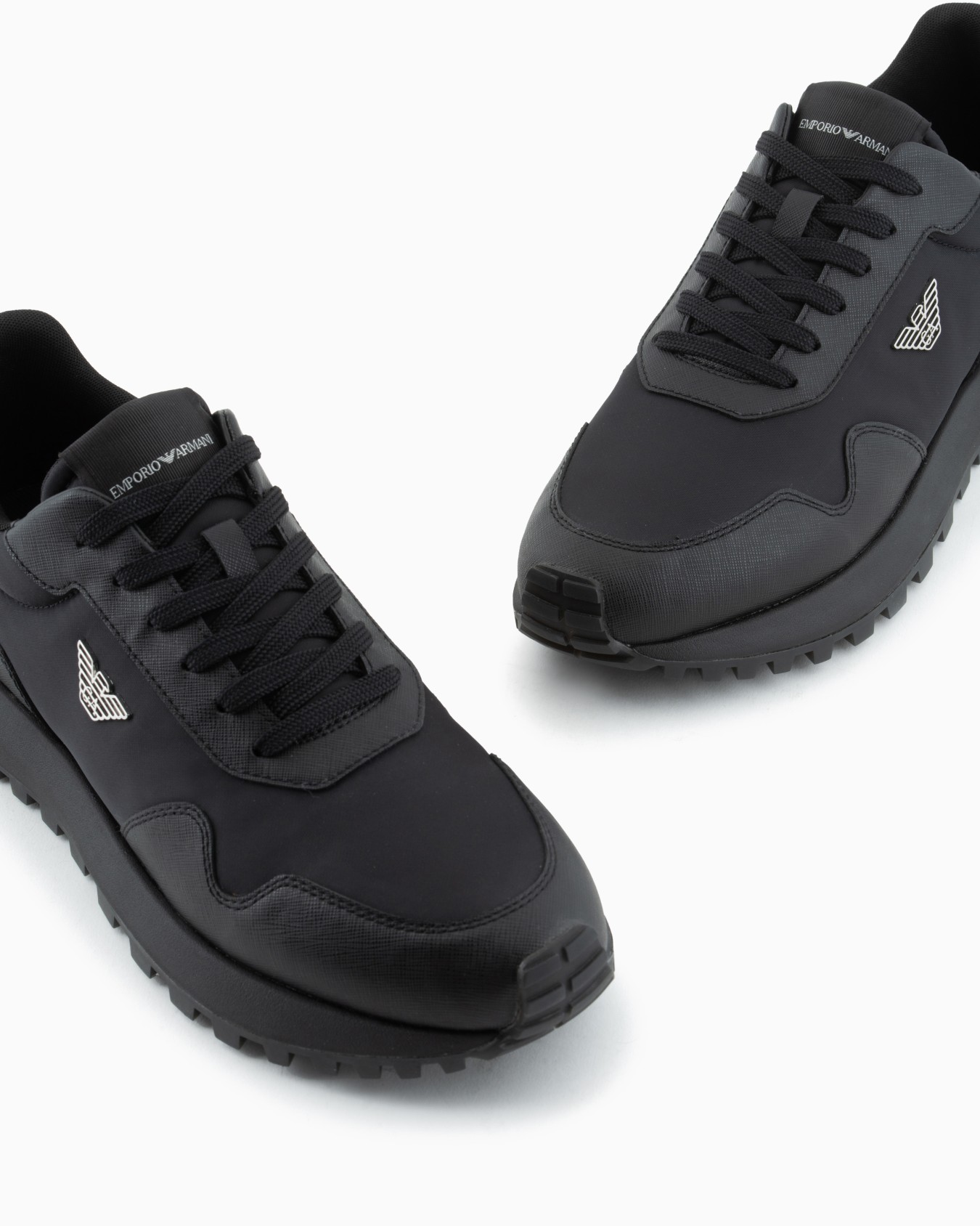 ASV recycled nylon sneakers with regenerated Saffiano details Slide 5