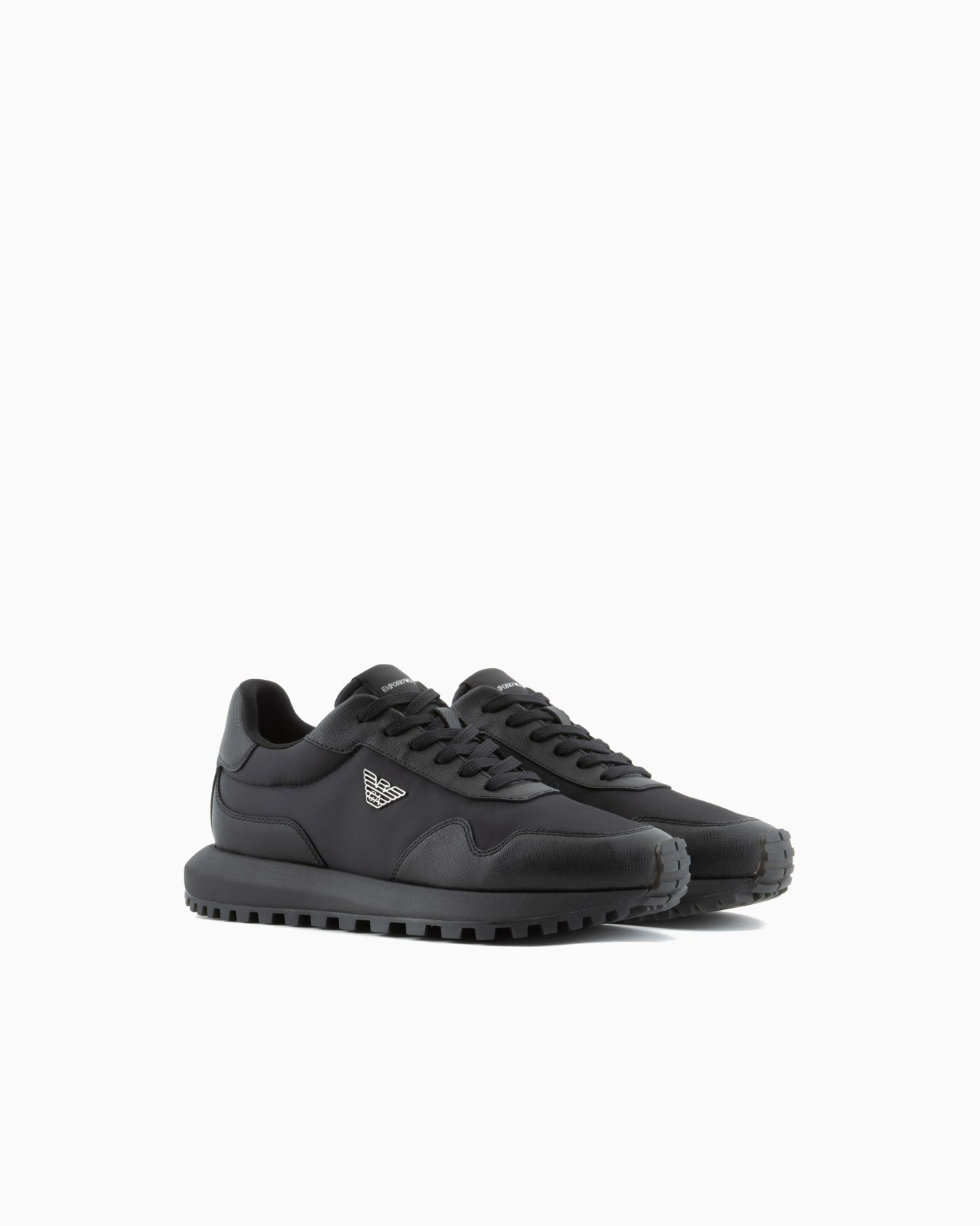 ASV recycled nylon sneakers with regenerated Saffiano details Slide 2