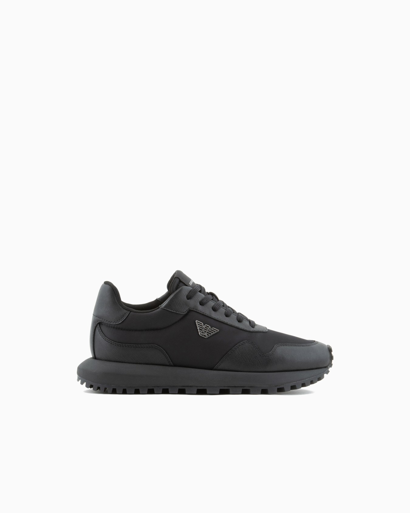 ASV recycled nylon sneakers with regenerated Saffiano details Slide 0