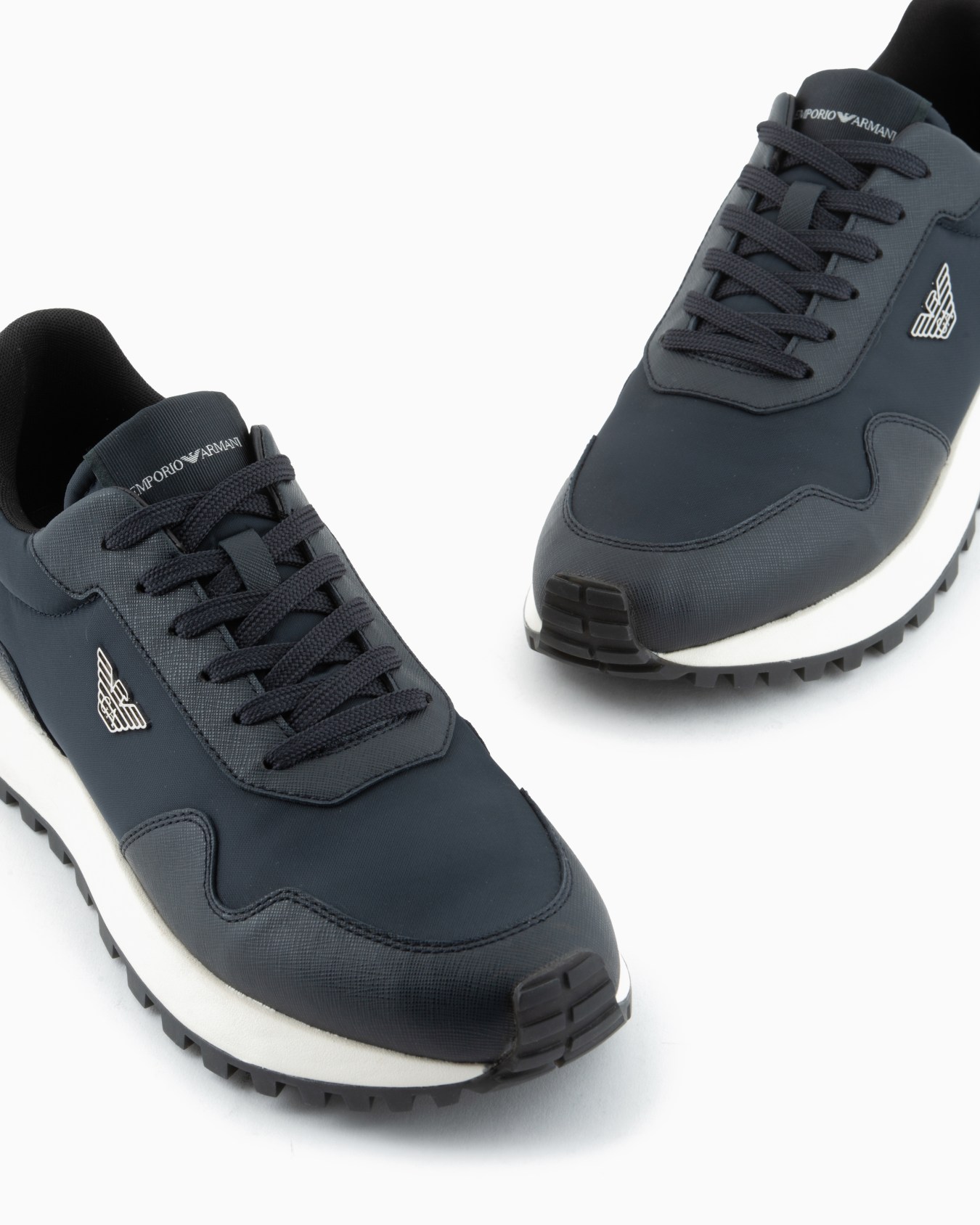 ASV recycled nylon sneakers with regenerated Saffiano details Slide 4