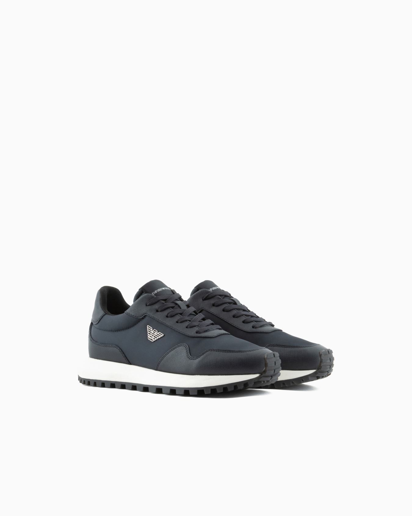 ASV recycled nylon sneakers with regenerated Saffiano details Slide 1