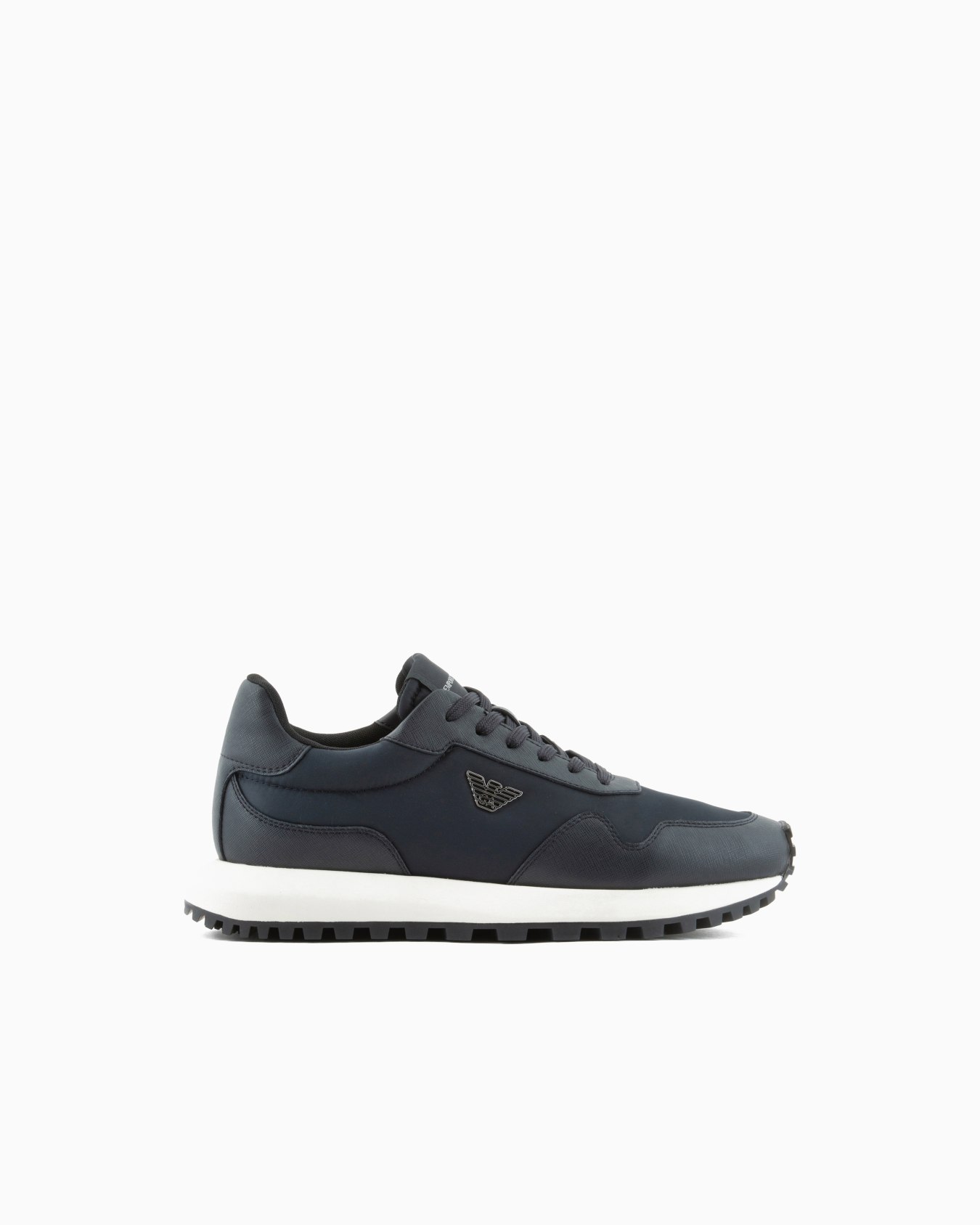 ASV recycled nylon sneakers with regenerated Saffiano details Slide 0