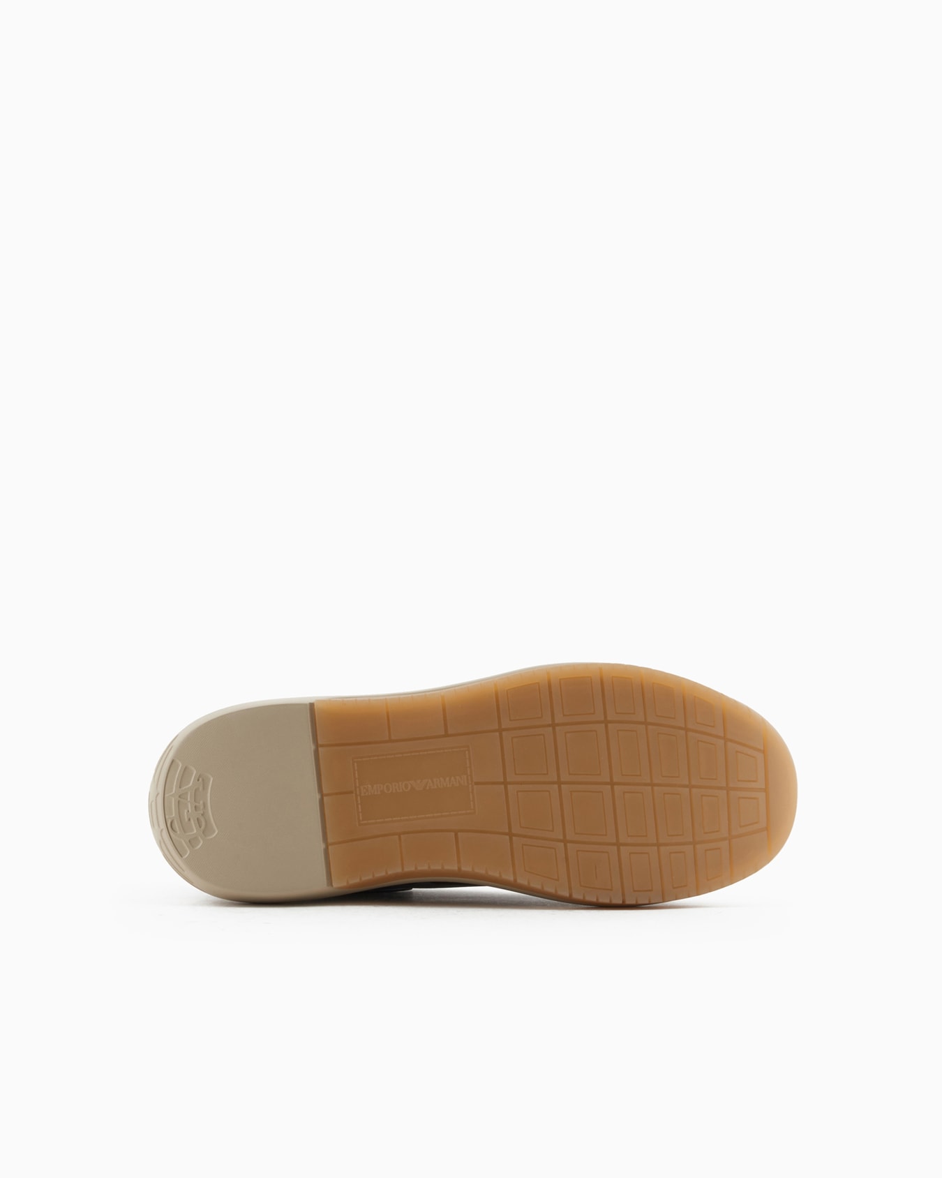 Sneaker aus gehämmertem Leder mit Logo an der Seite Folie 5