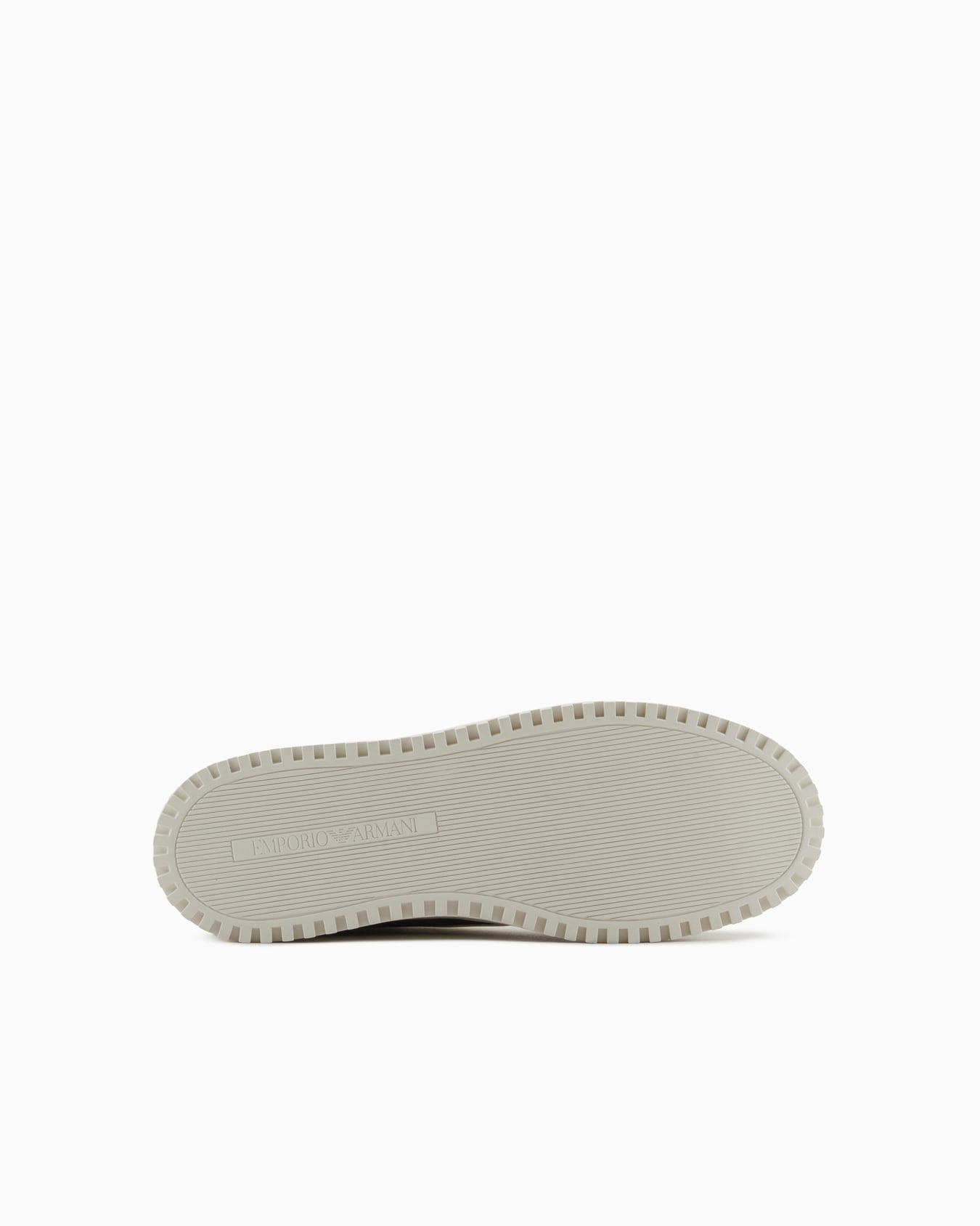Leather sneakers with suede details and oversized embossed eagle Slide 5