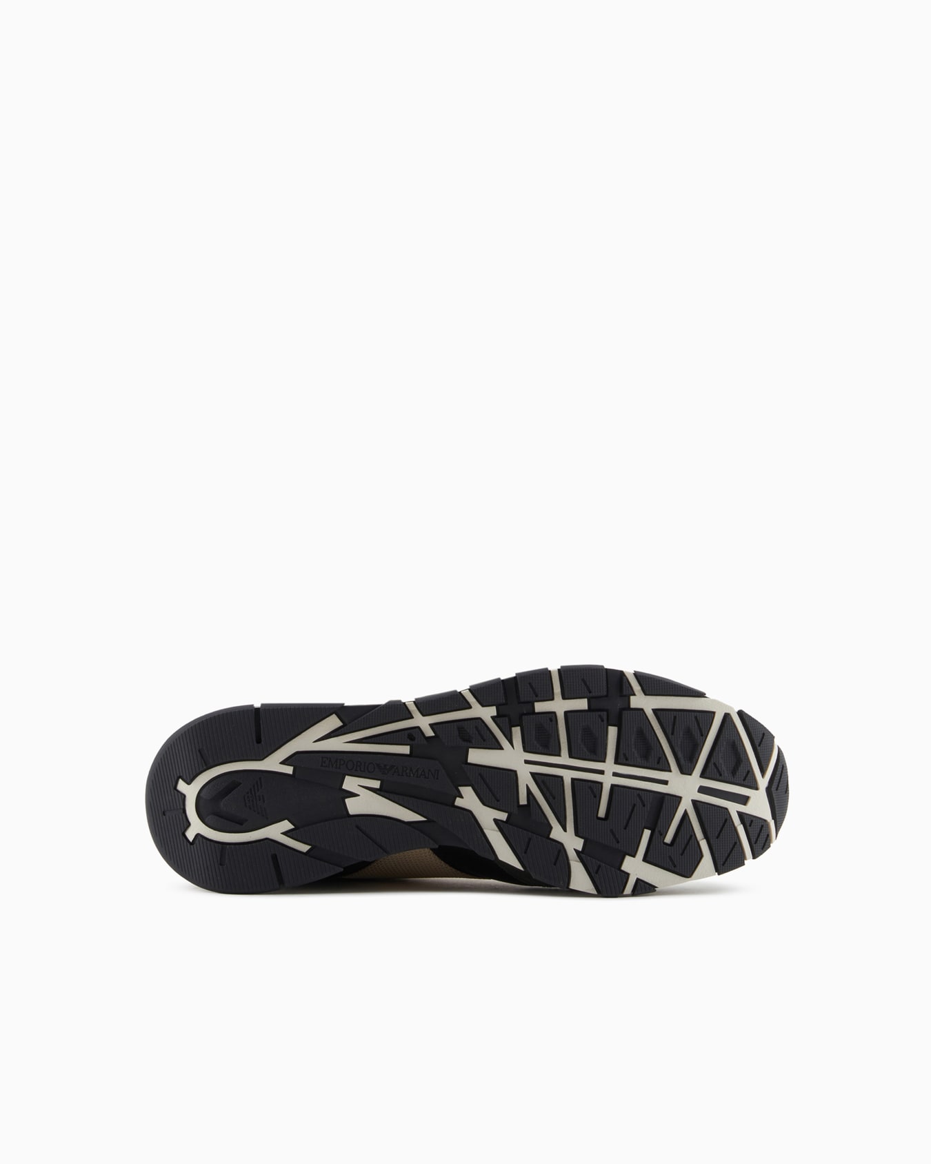Mesh and suede sneakers with side eagle Slide 5