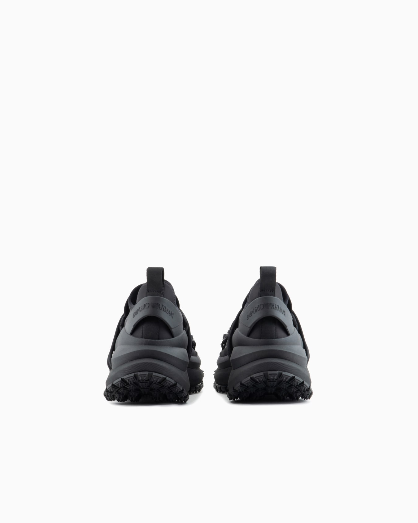 Nylon sneakers with scuba details and drawstring Slide 3