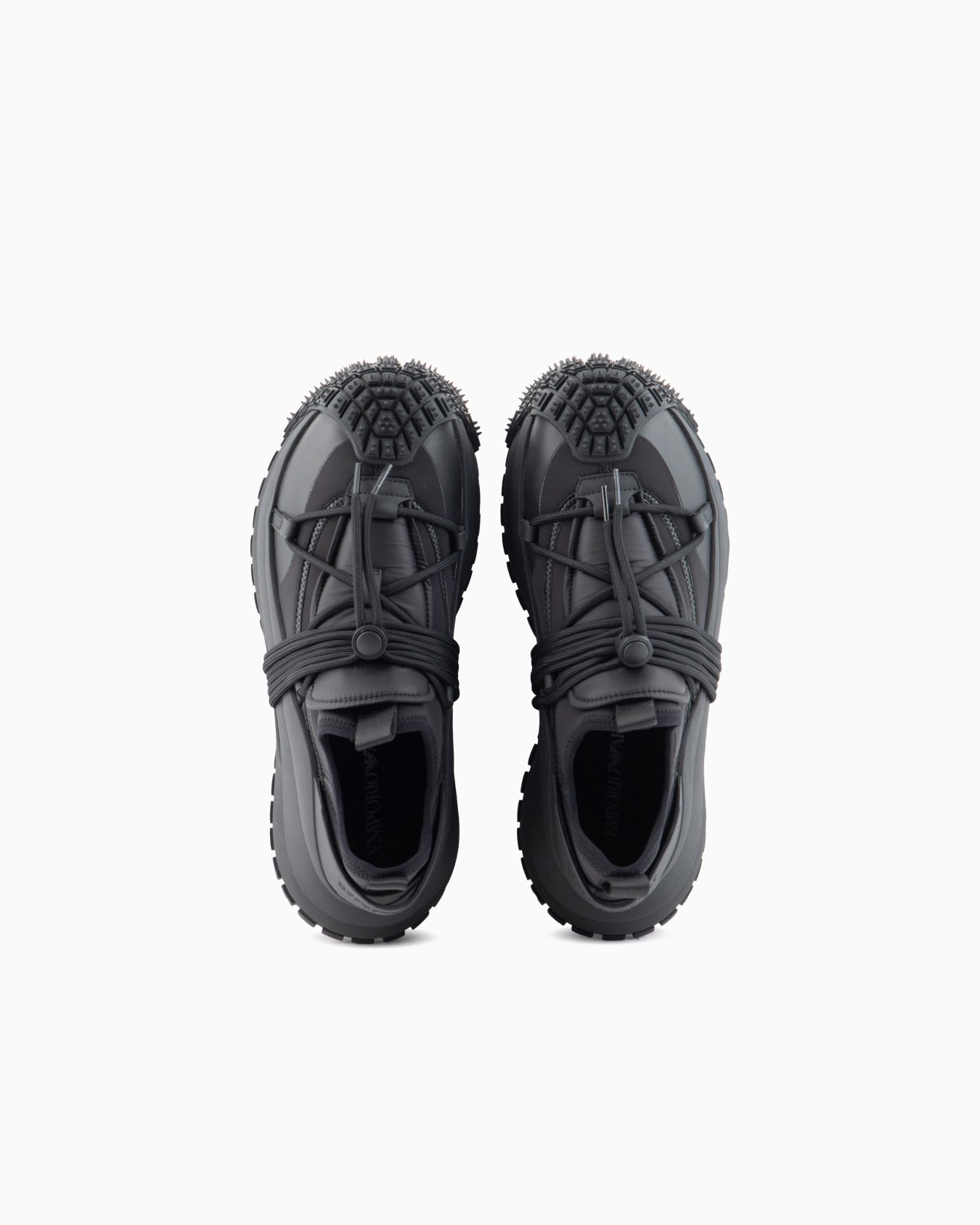 Nylon sneakers with scuba details and drawstring Slide 2