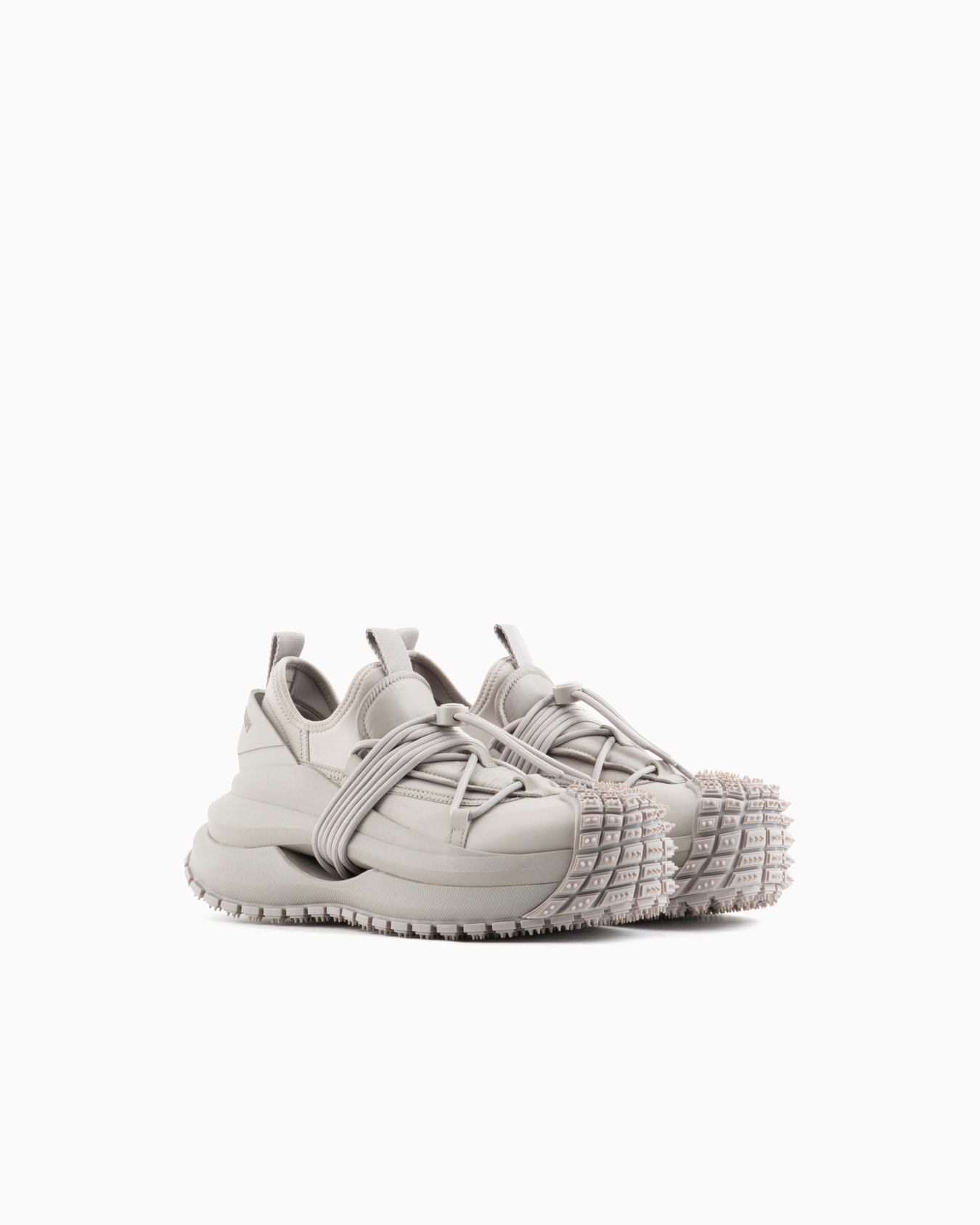 Nylon sneakers with scuba details and drawstring Slide 1