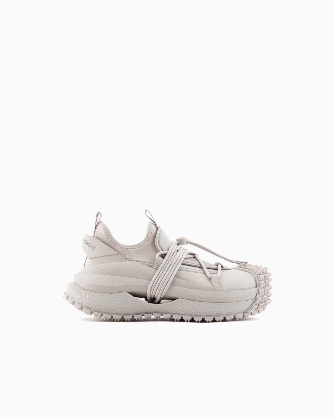 Nylon sneakers with scuba details and drawstring Slide 0