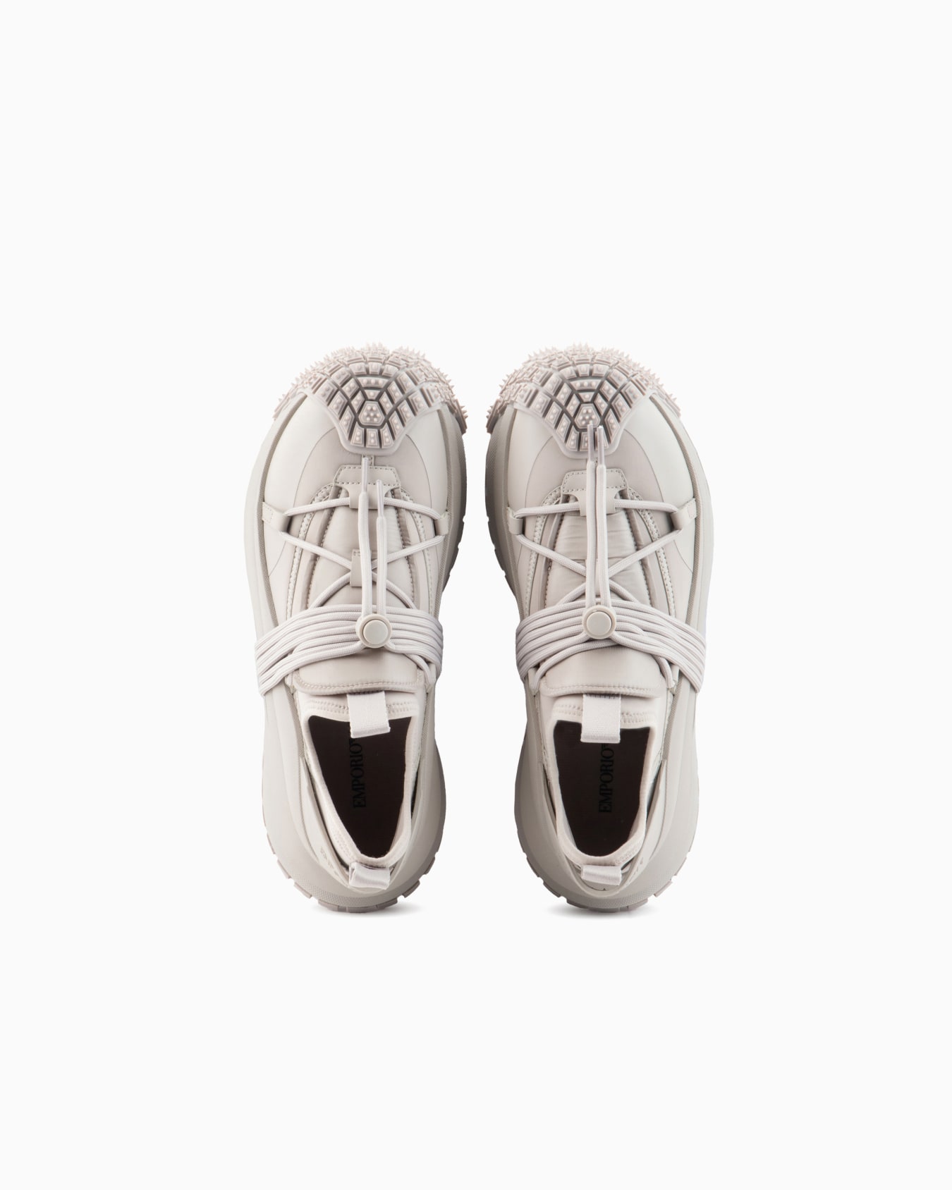 Nylon sneakers with scuba details and drawstring Slide 2