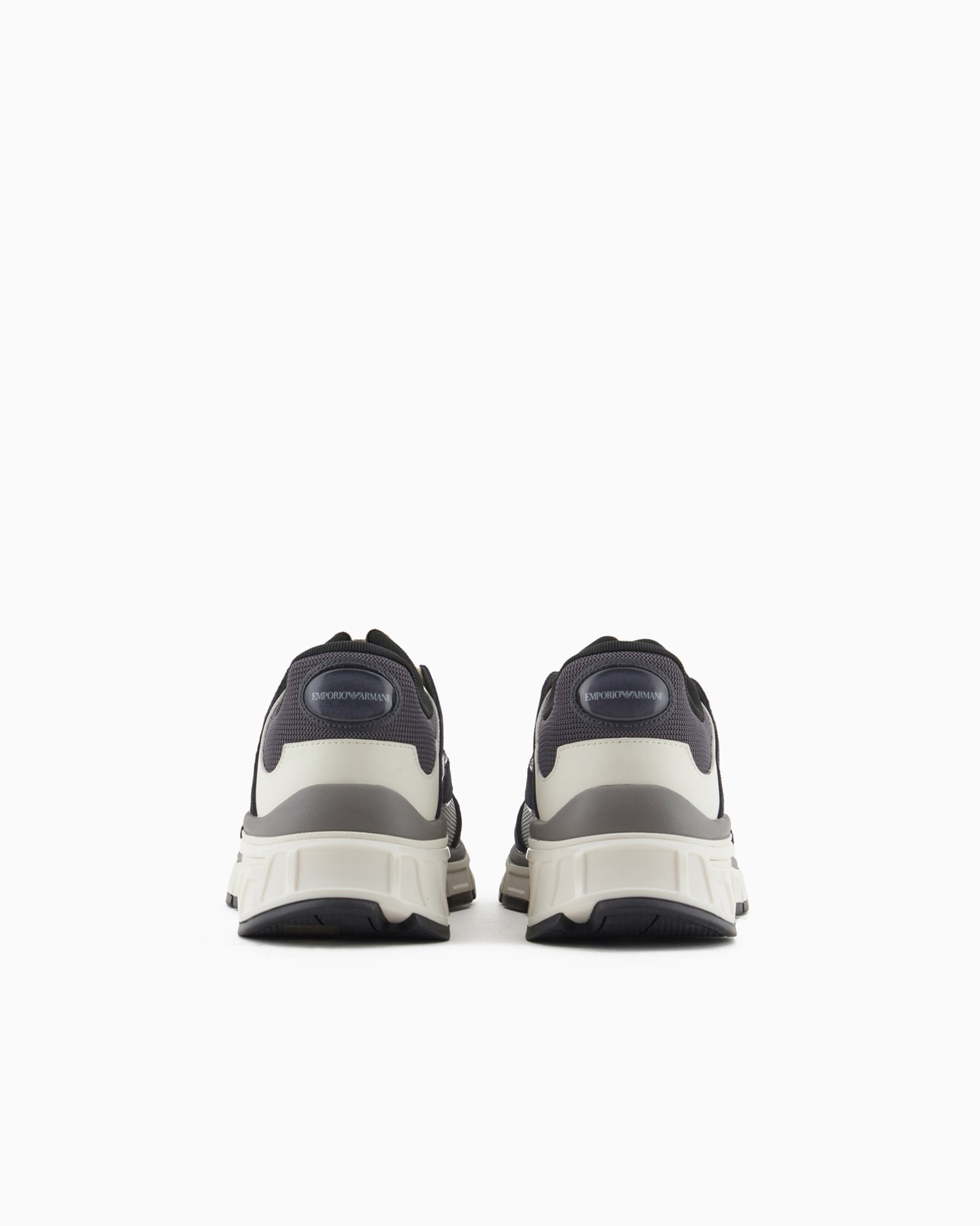 Mesh sneakers with suede details Slide 3