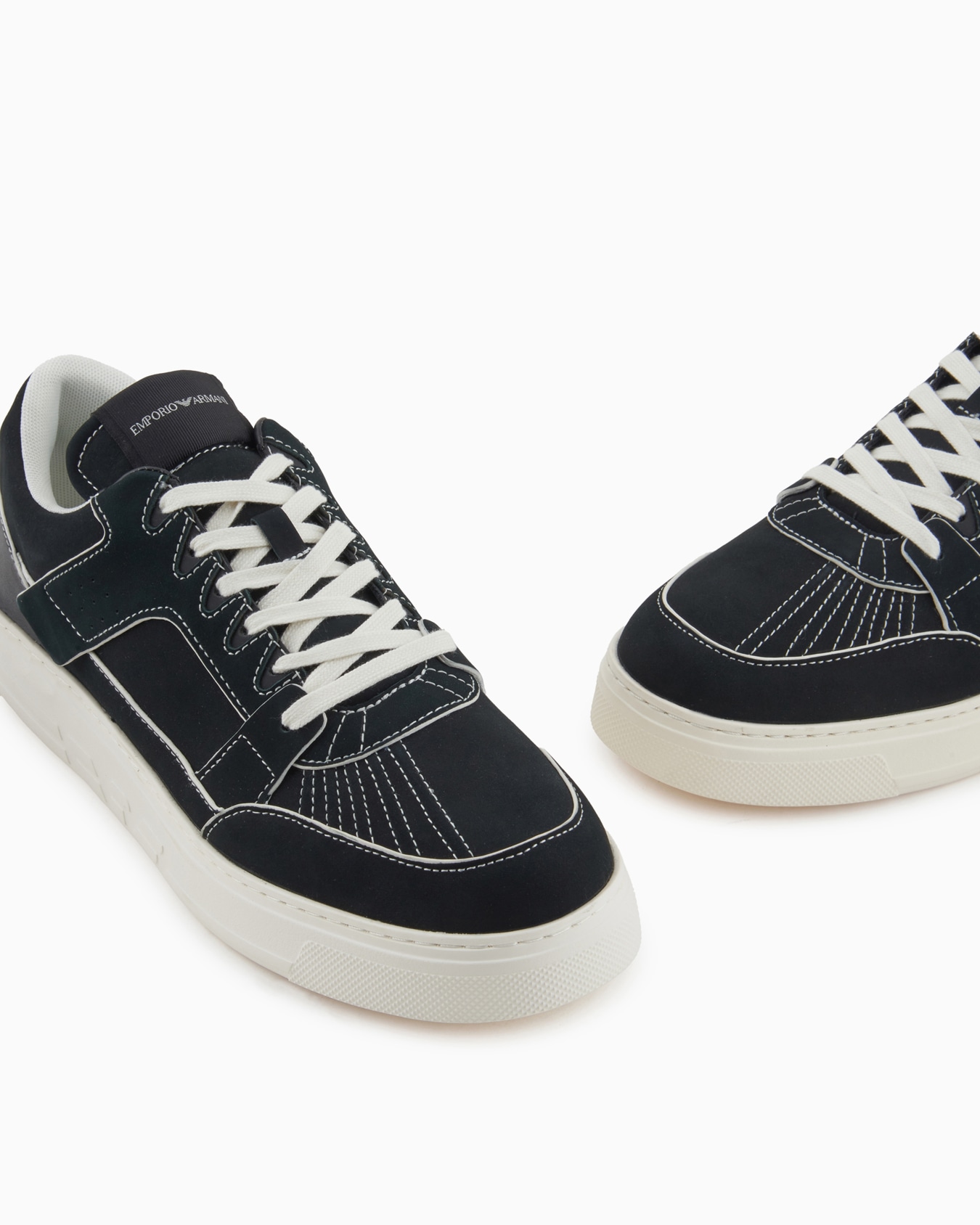 Nubuck and Vachetta sneakers Slide 4