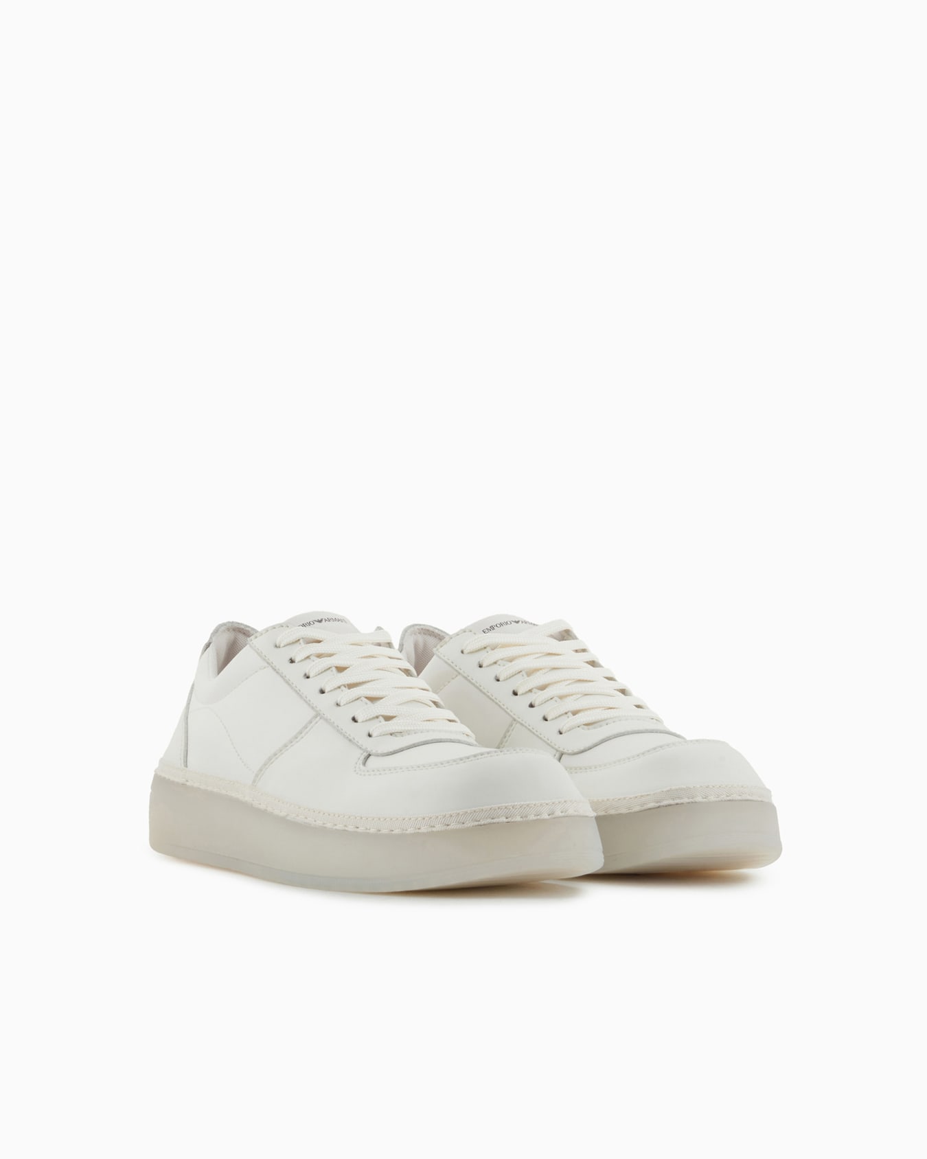 Sneakers with leather details Slide 1