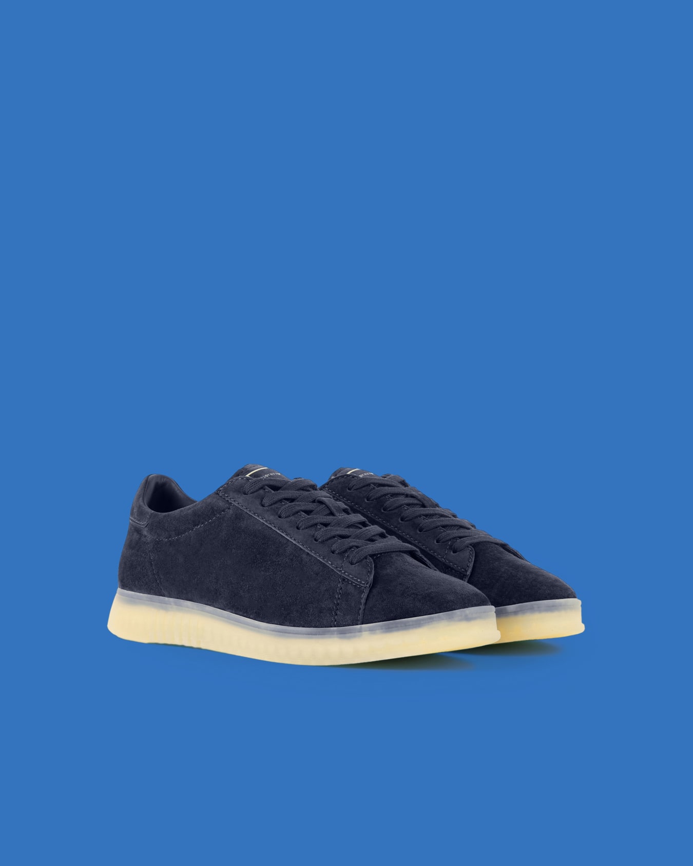 Sneakers en cuir suédé Capsule Black Blue ASV Diapositive 1