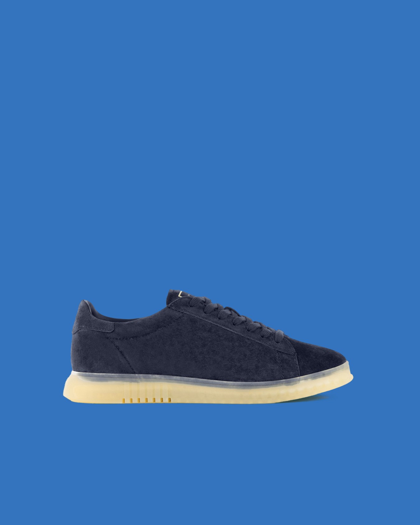 Sneakers en cuir suédé Capsule Black Blue ASV Diapositive 0