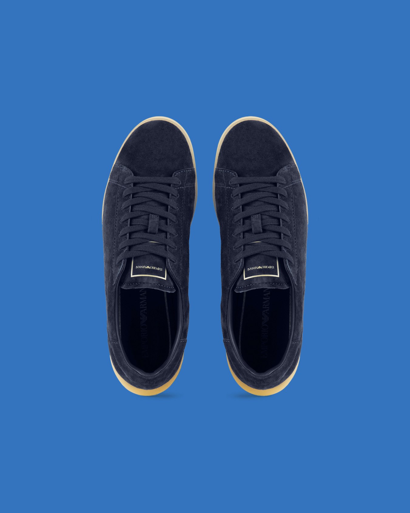 Sneakers en cuir suédé Capsule Black Blue ASV Diapositive 2