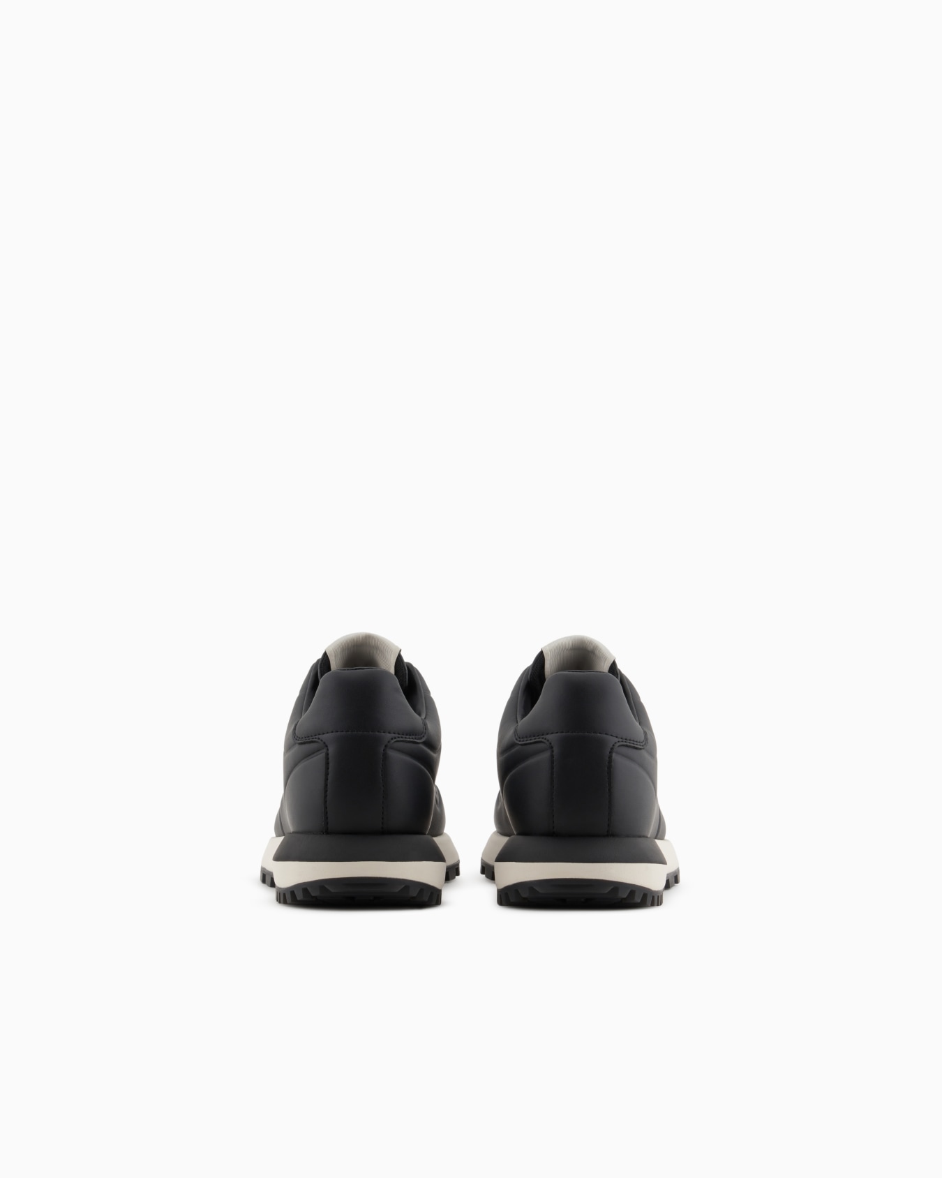 Leather sneakers with thermoformed details Slide 3