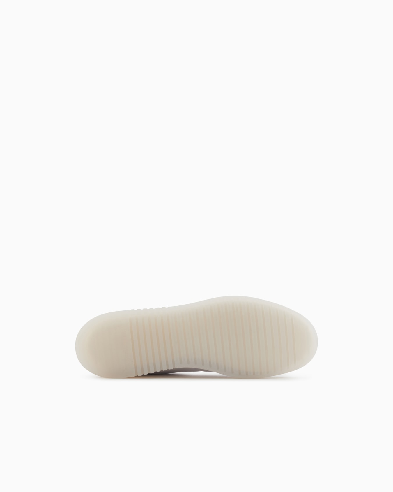 Sneakers en cuir avec semelle semi-transparente Diapositive 5