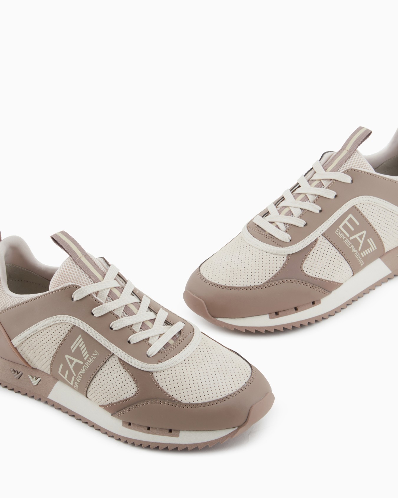 Sneakers Black & White en cuir suédé Diapositive 4
