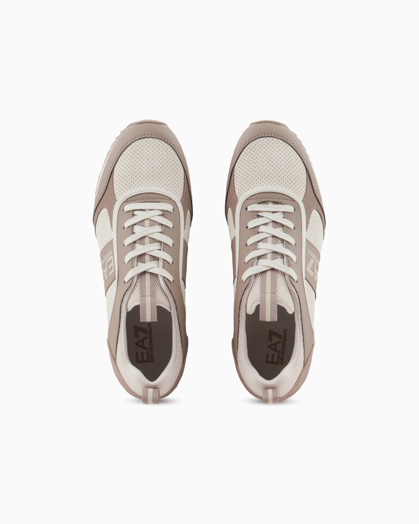 Sneakers Black & White en cuir suédé Diapositive 2