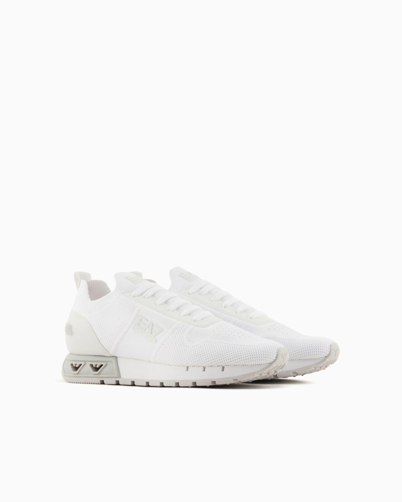 Black & White Legacy Knit sneakers Slide 1