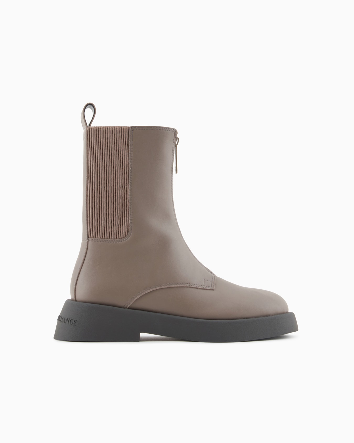 Combat boots avec élastique et zip Diapositive 0