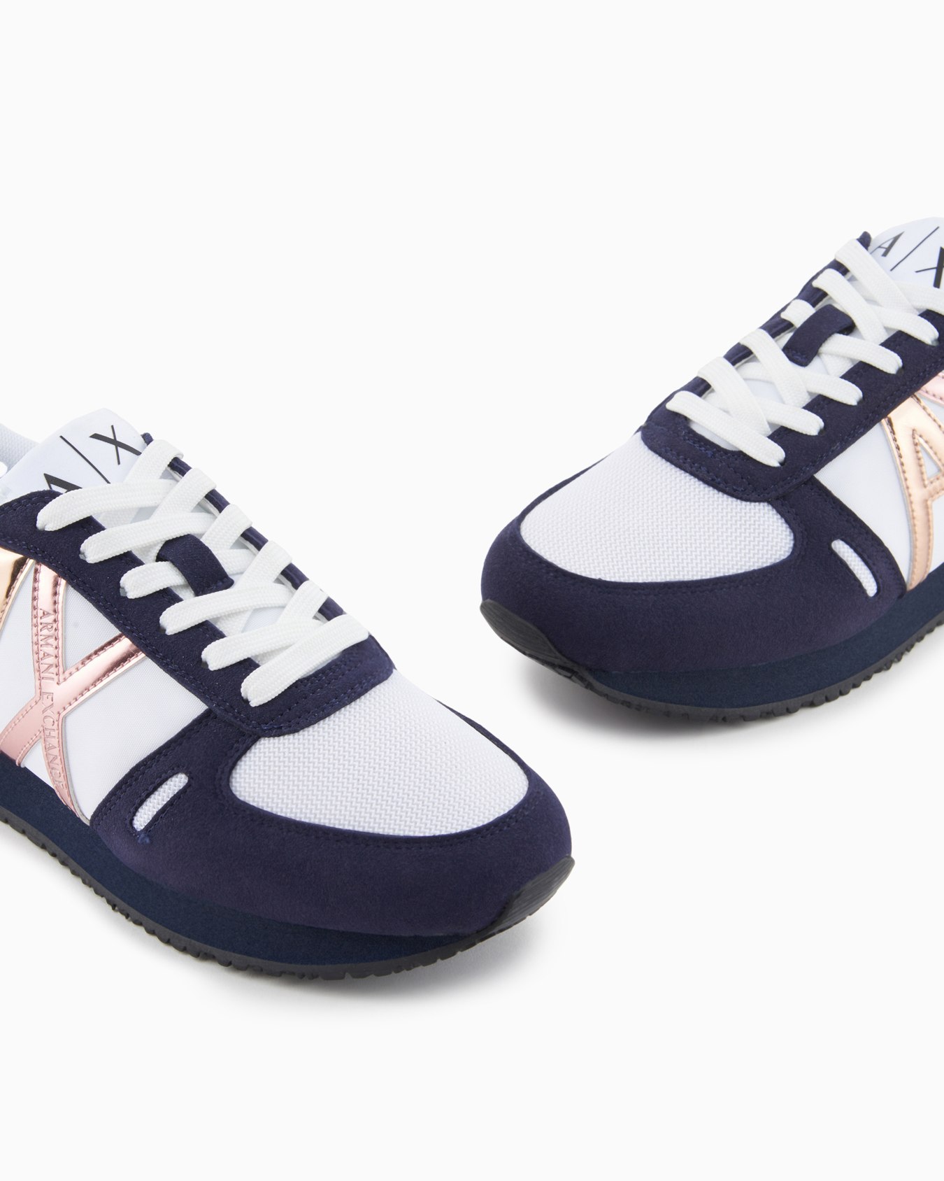 Microfiber sneakers with logo Slide 4