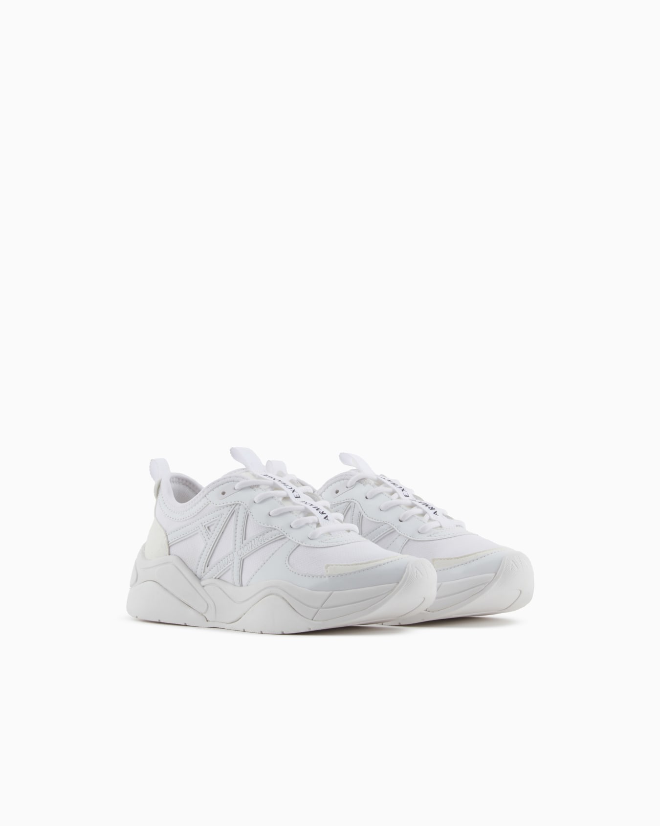 Chunky sneakers with logo Slide 1