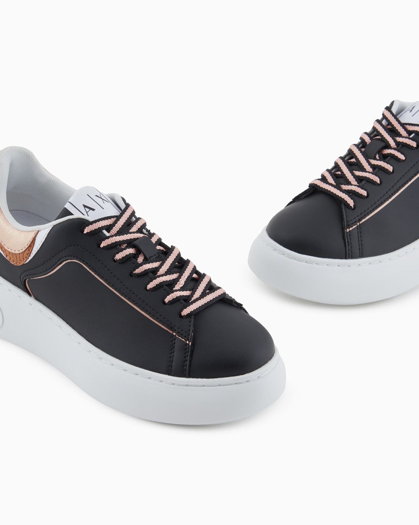 Chunky leather sneakers Slide 4