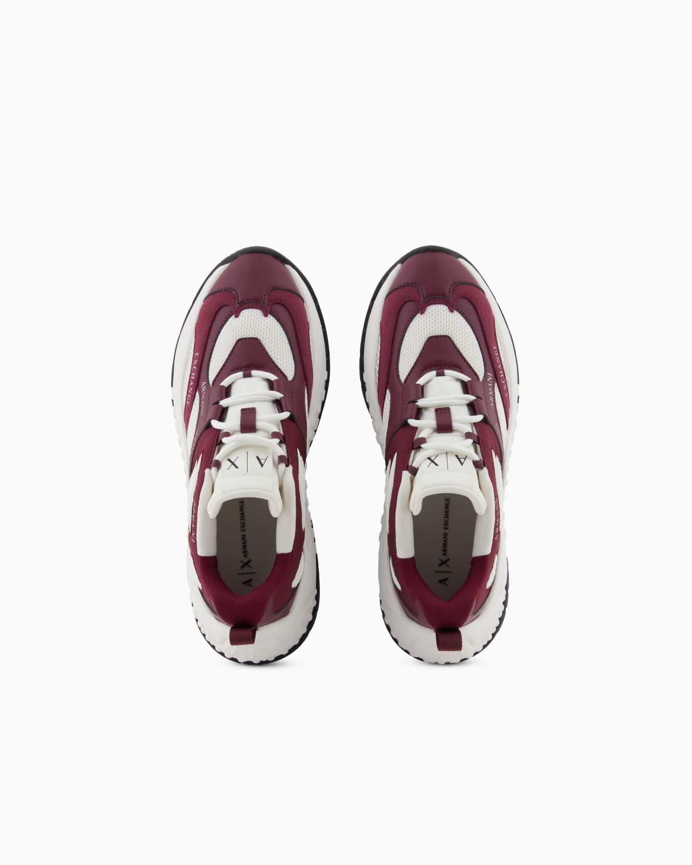 Chunky sneakers with contrasting inserts Slide 2