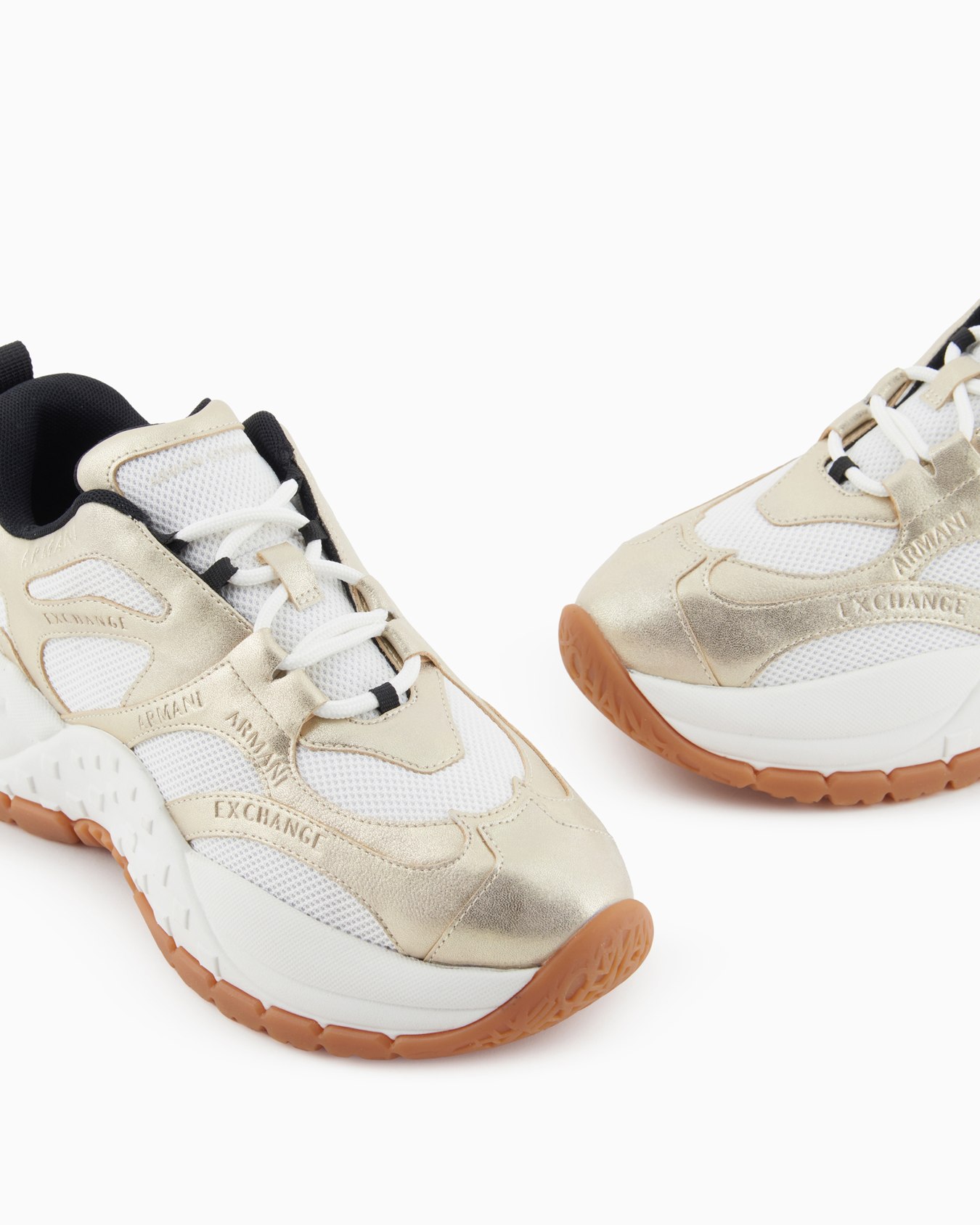 Sneakers chunky con dettagli metal Slide 4