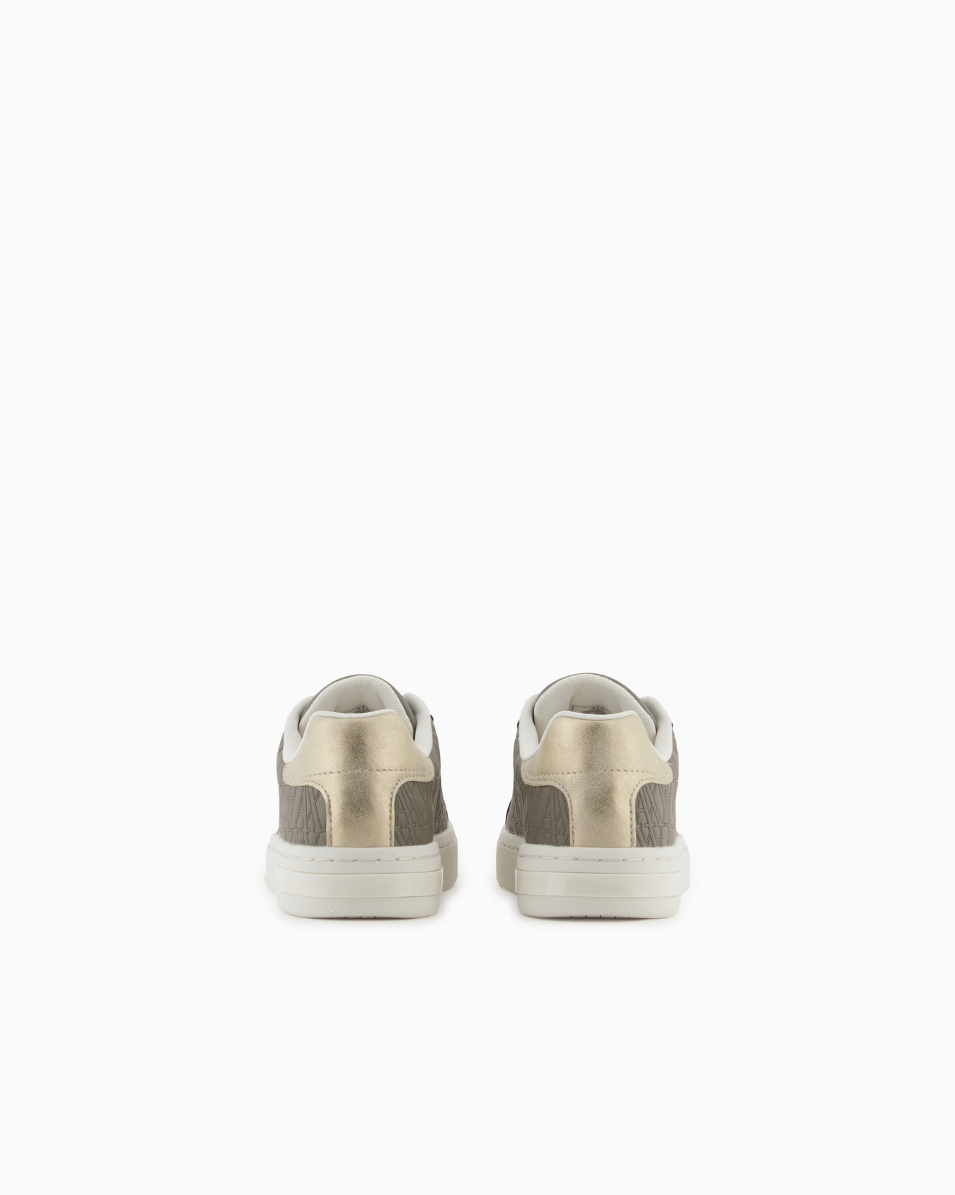 Sneakers with matching embroidered logo and metal detail Slide 3