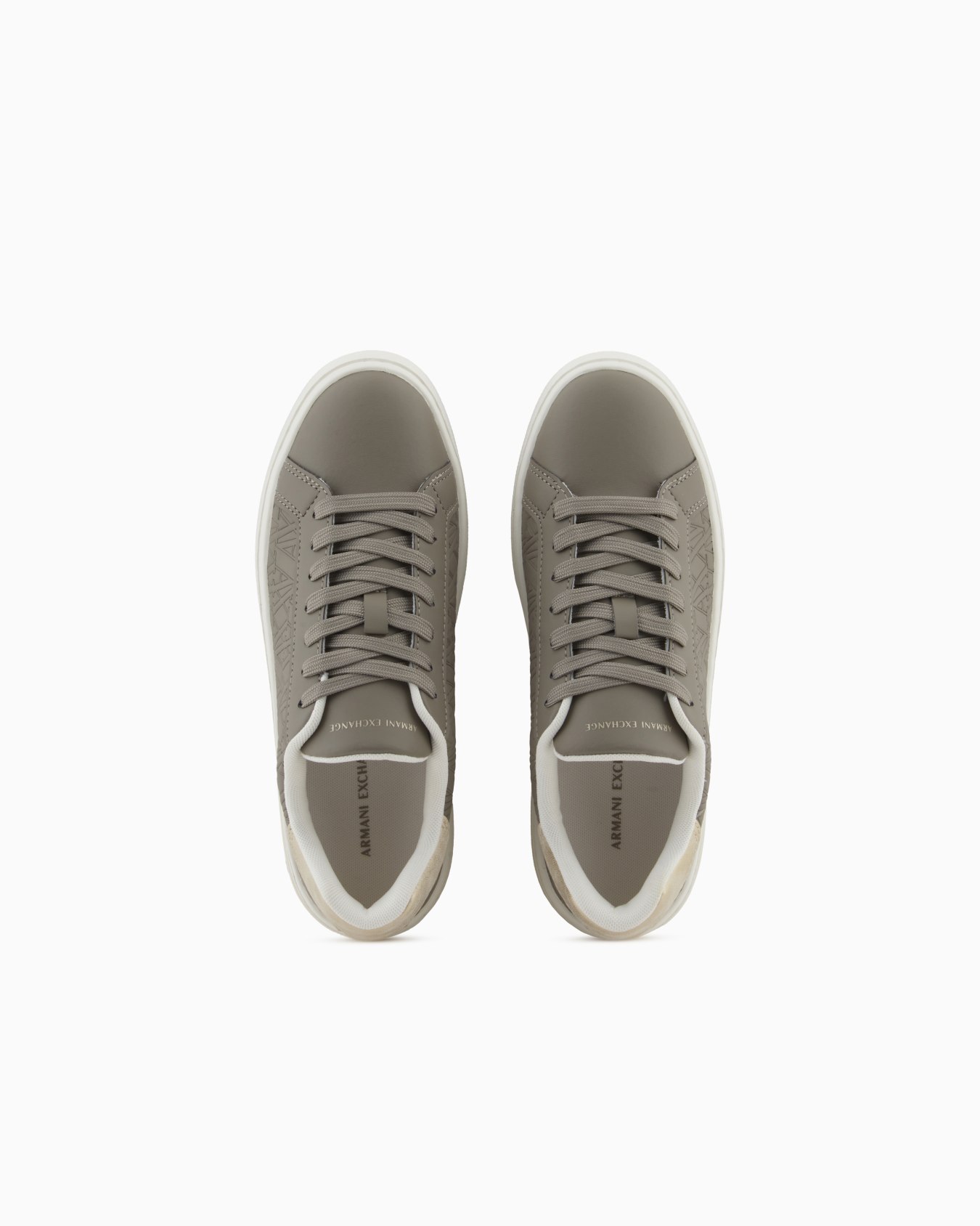 Sneakers with matching embroidered logo and metal detail Slide 2