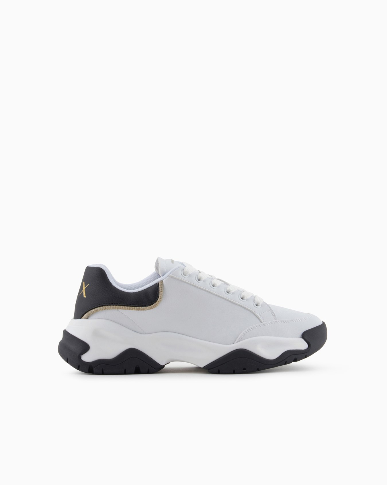 Chunky sneakers with contrasting details Slide 0