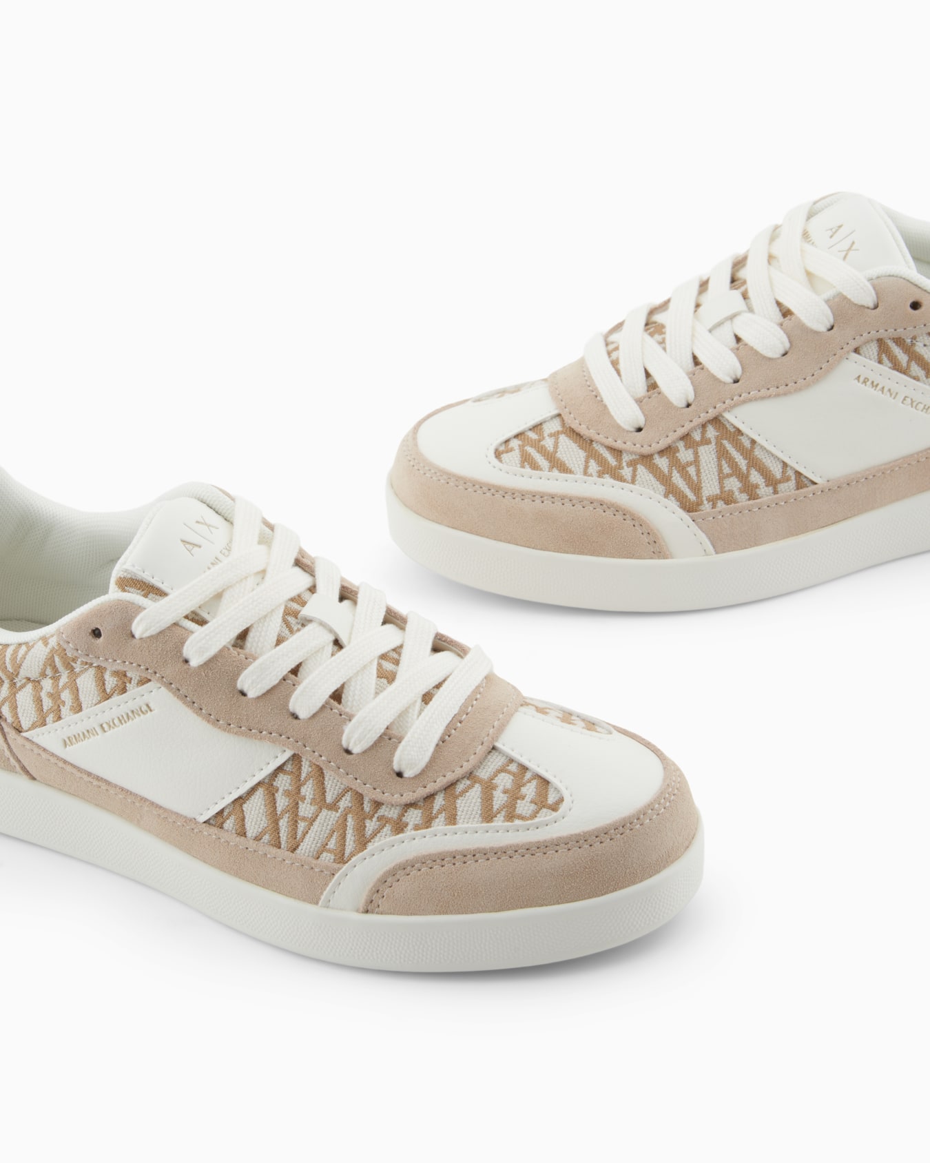 Sneakers with allover logo inserts Slide 4
