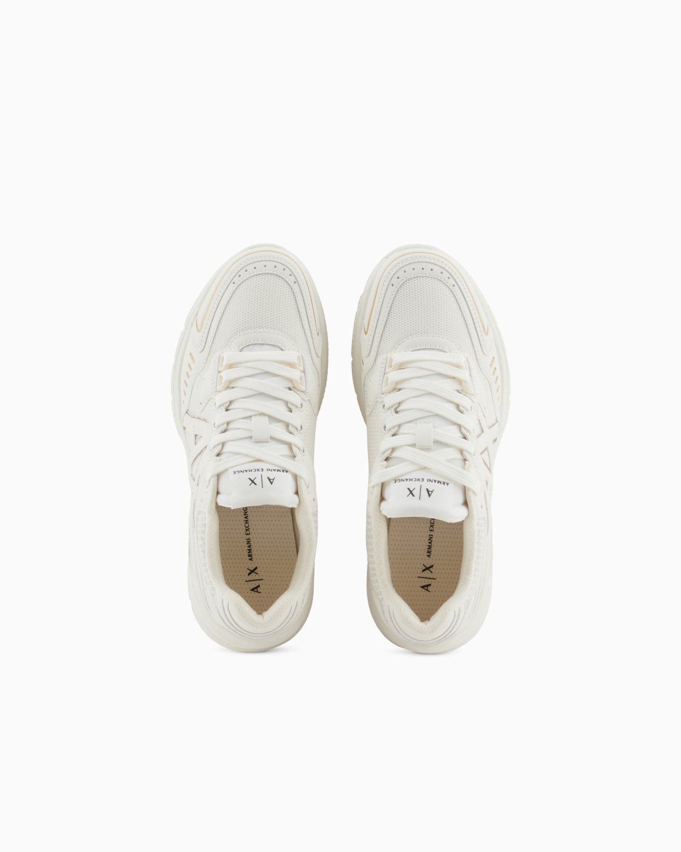 Chunky sneakers with contrasting inserts Slide 2