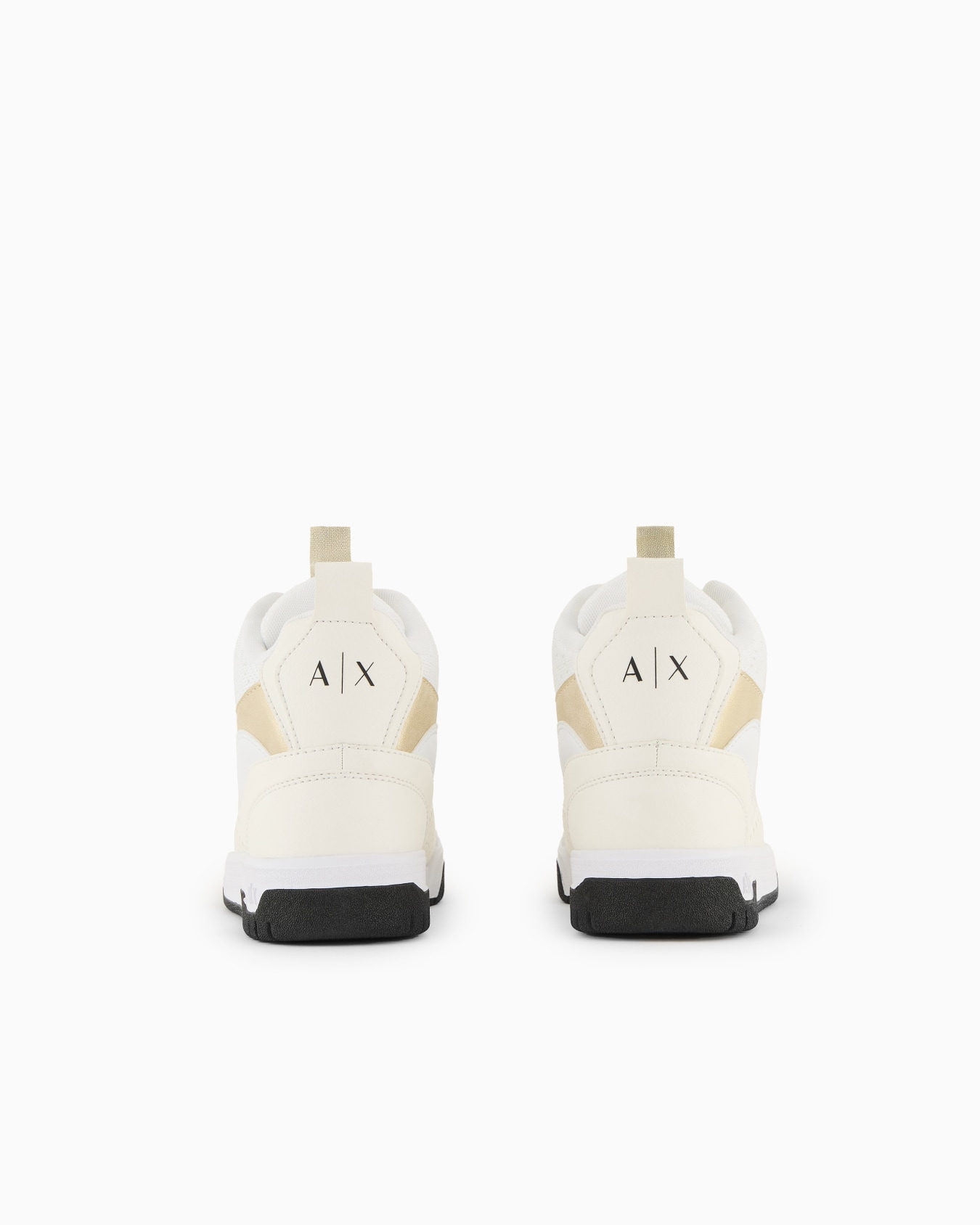 Shiny Point High-Top Lace-Up Sneakers Slide 3