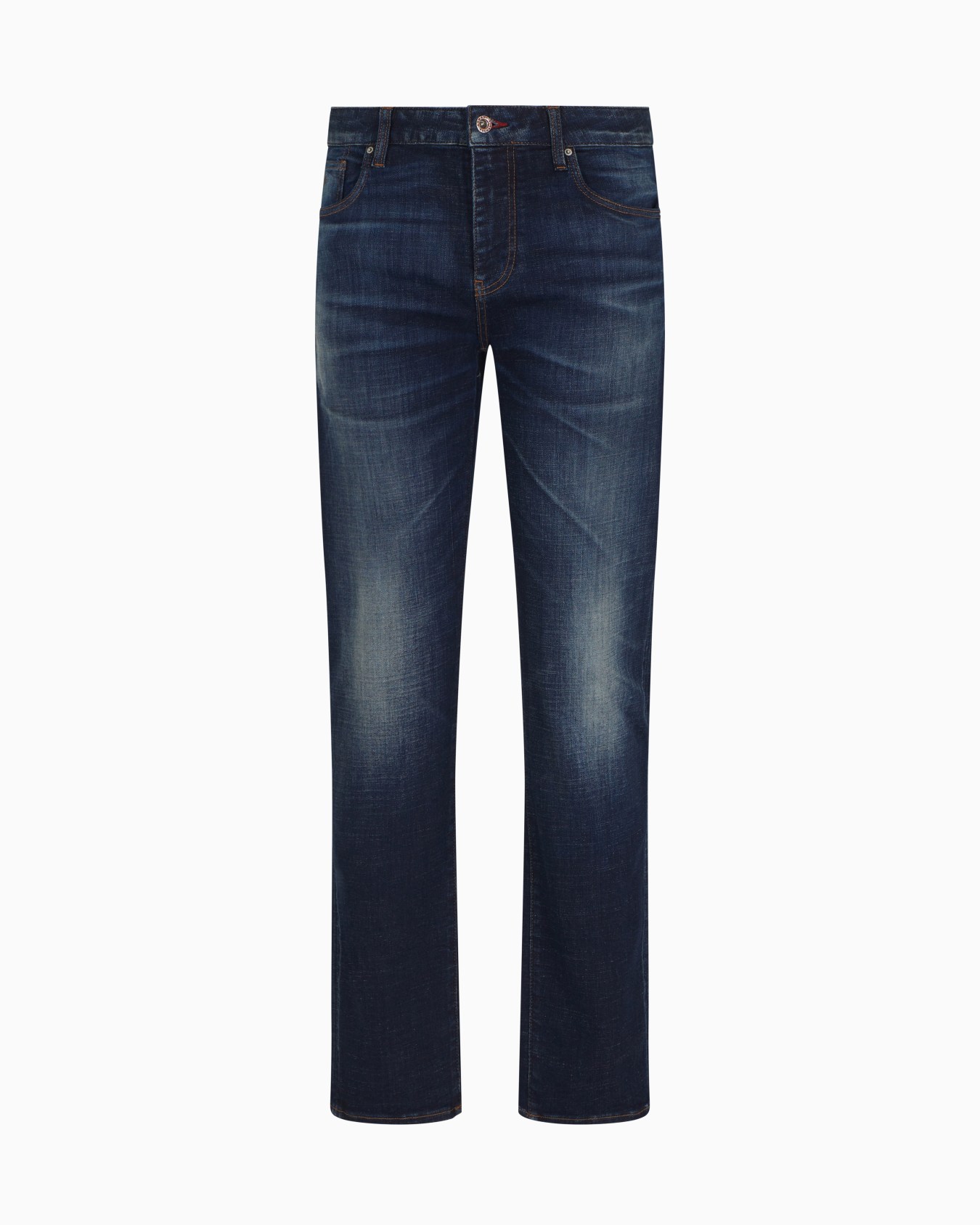 Jeans J13 slim fit in denim di cotone  Slide 0