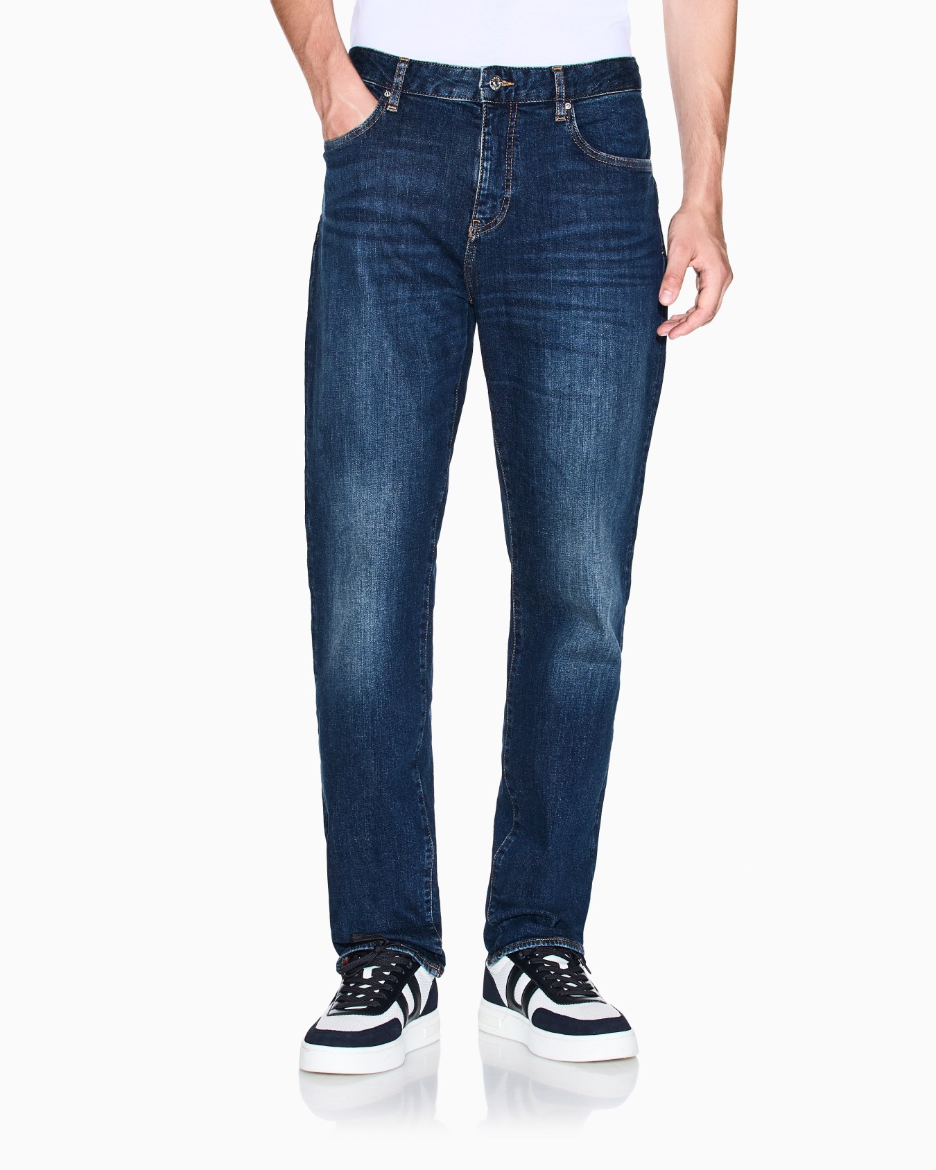 Jean slim en denim Diapositive 3