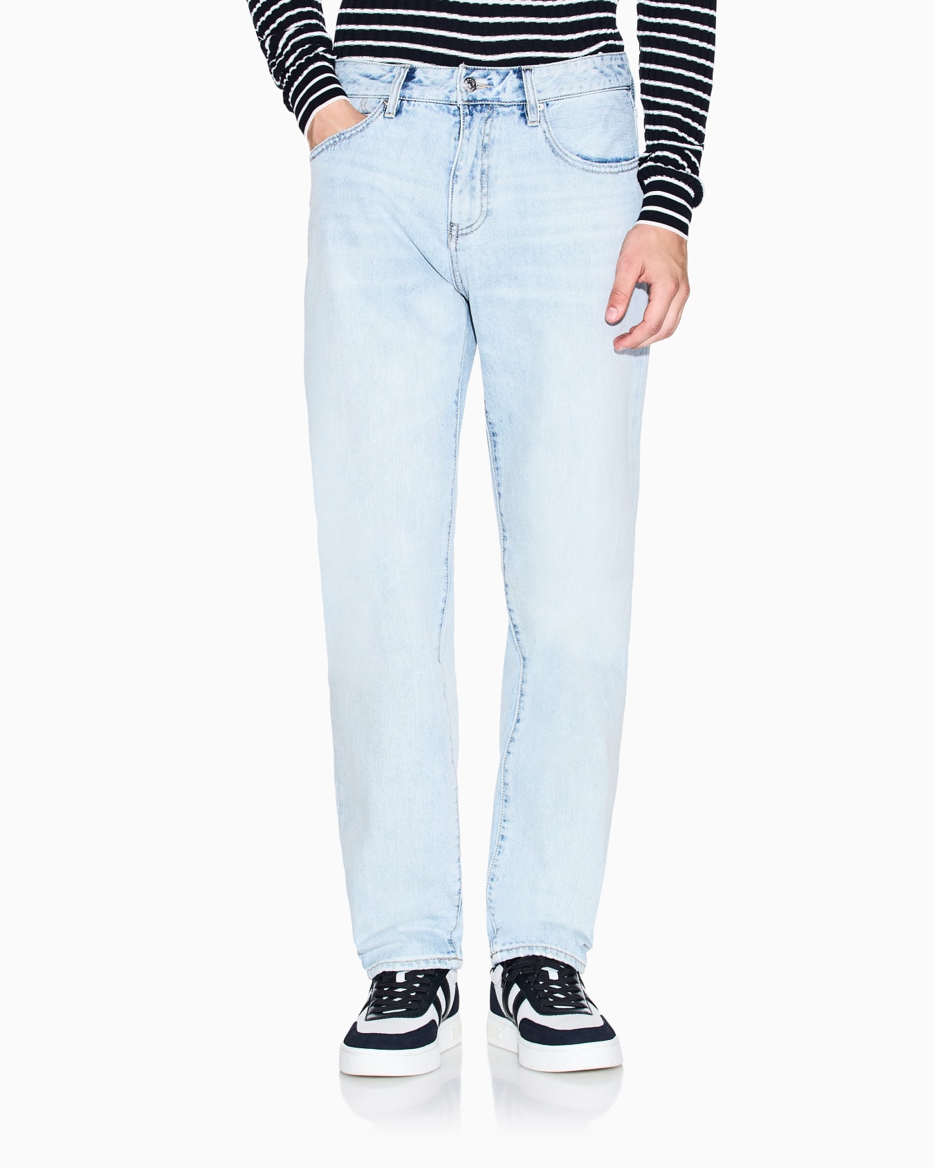 Slim-Fit-Jeans aus Denim Folie 3