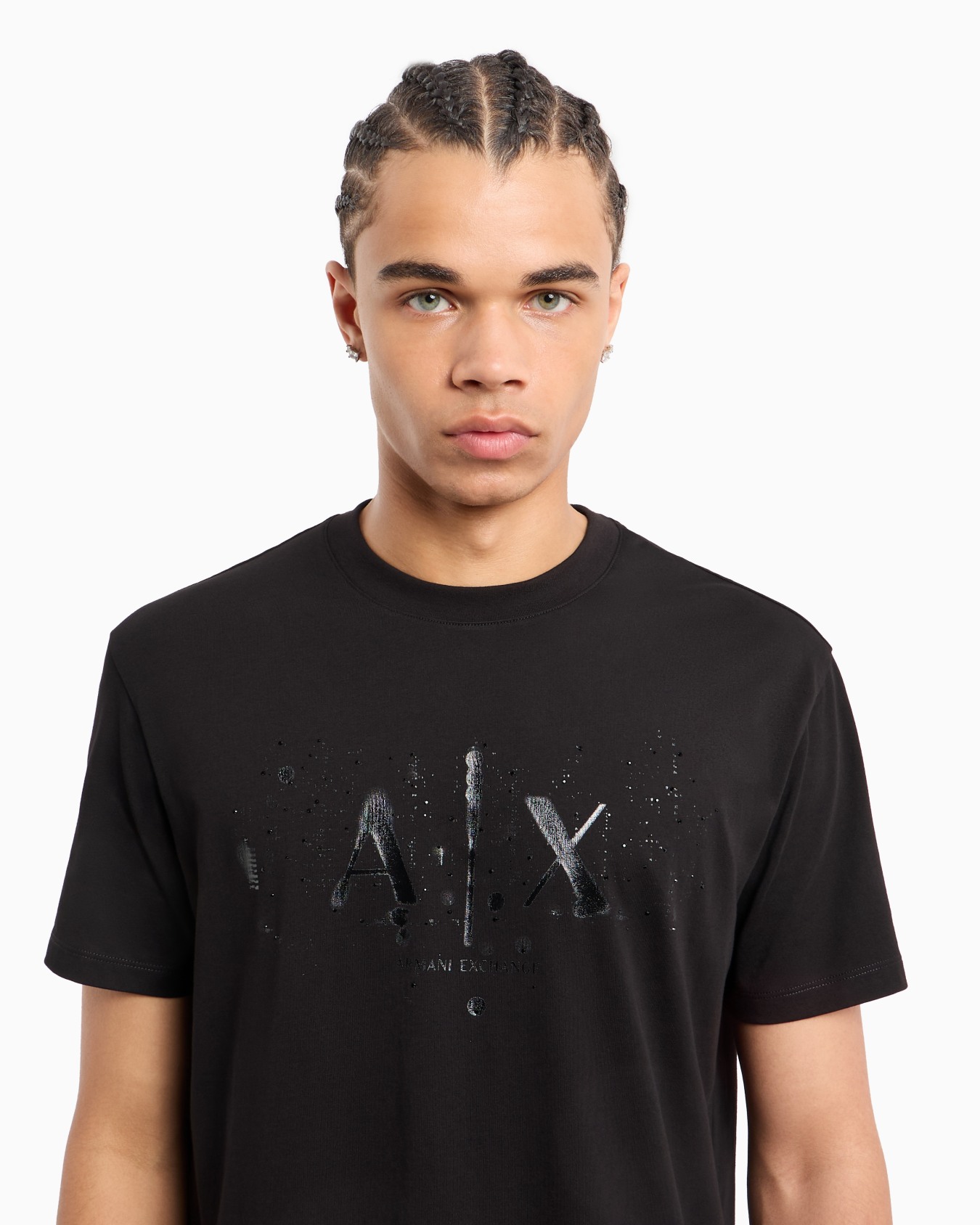 Regular fit heavy cotton T-shirt with ASV photo print Slide 4