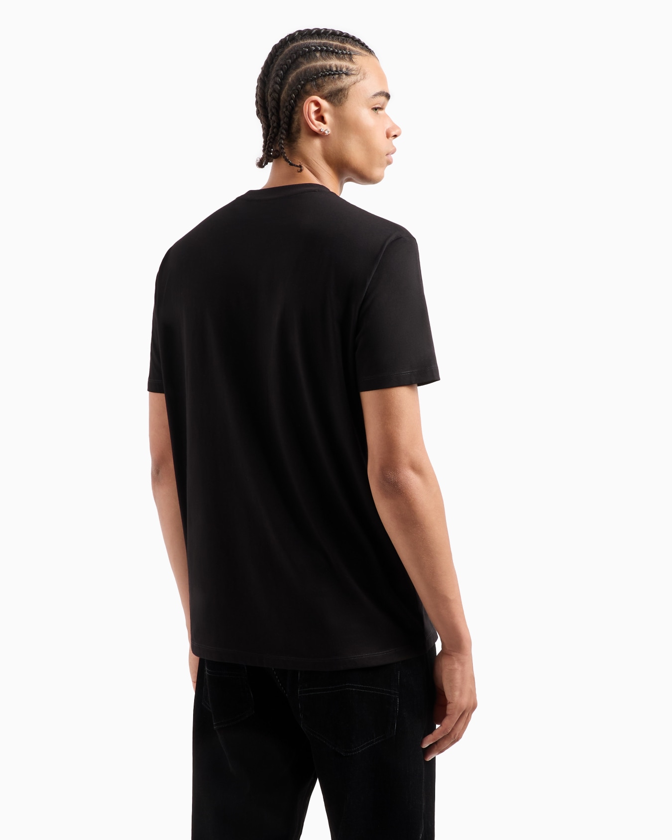 Regular fit heavy cotton T-shirt with ASV photo print Slide 2