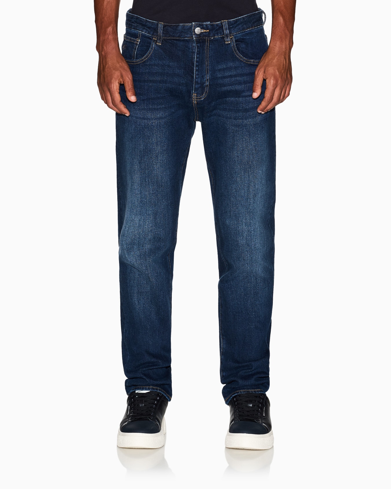 Straight fit jeans in comfort denim Slide 3