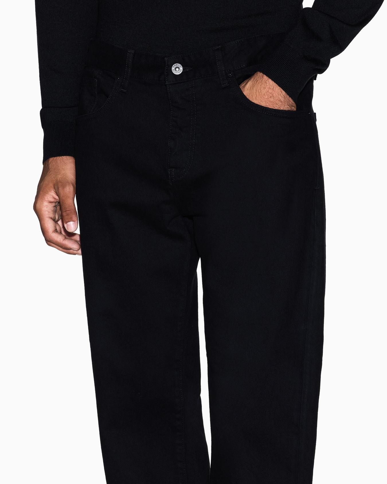 Straight fit jeans in comfort denim Slide 4
