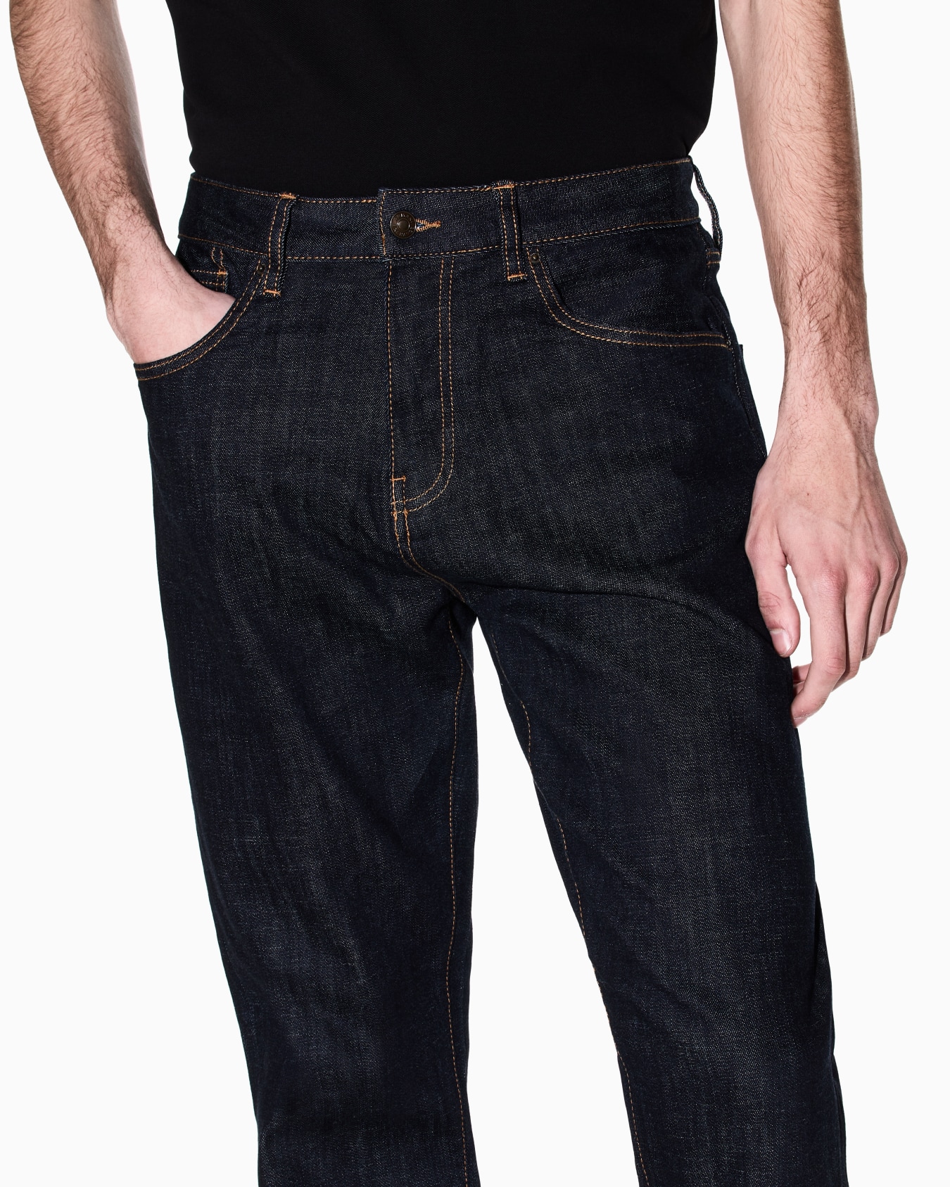 Straight fit jeans in comfort denim Slide 4