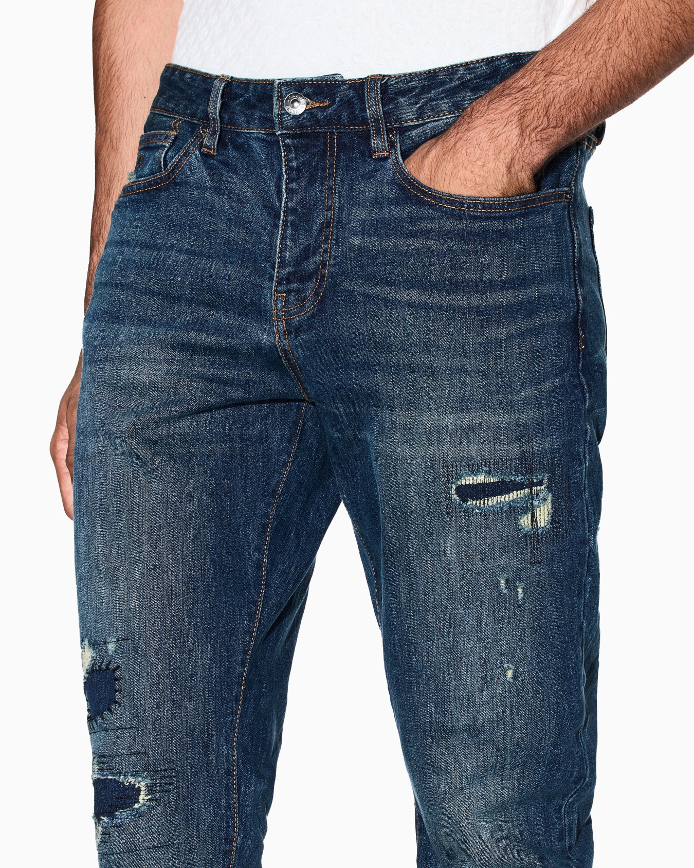 Slim fit jeans in stretch denim Slide 4