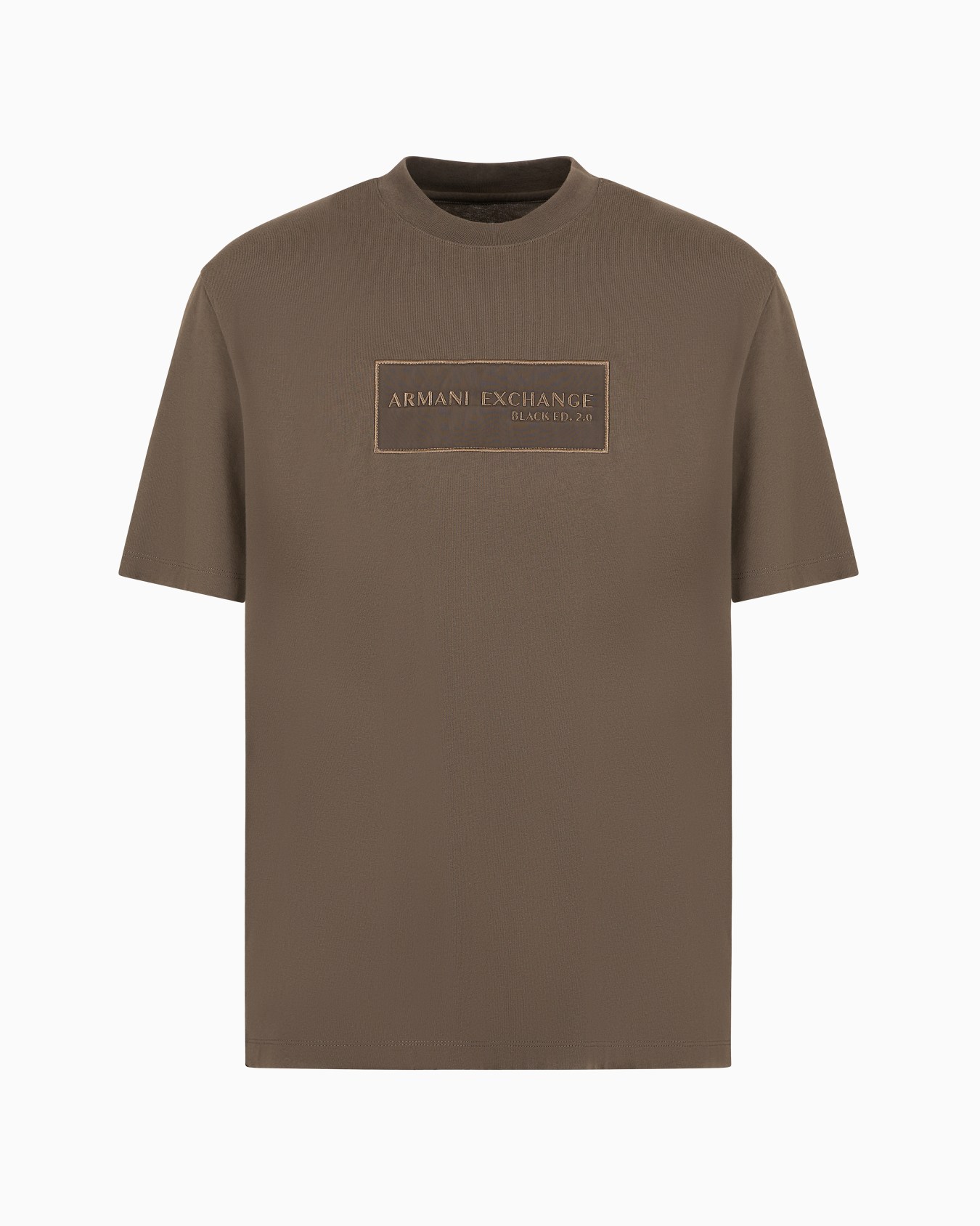  Camiseta de corte relajado con aplicación de logo Diapositiva 0